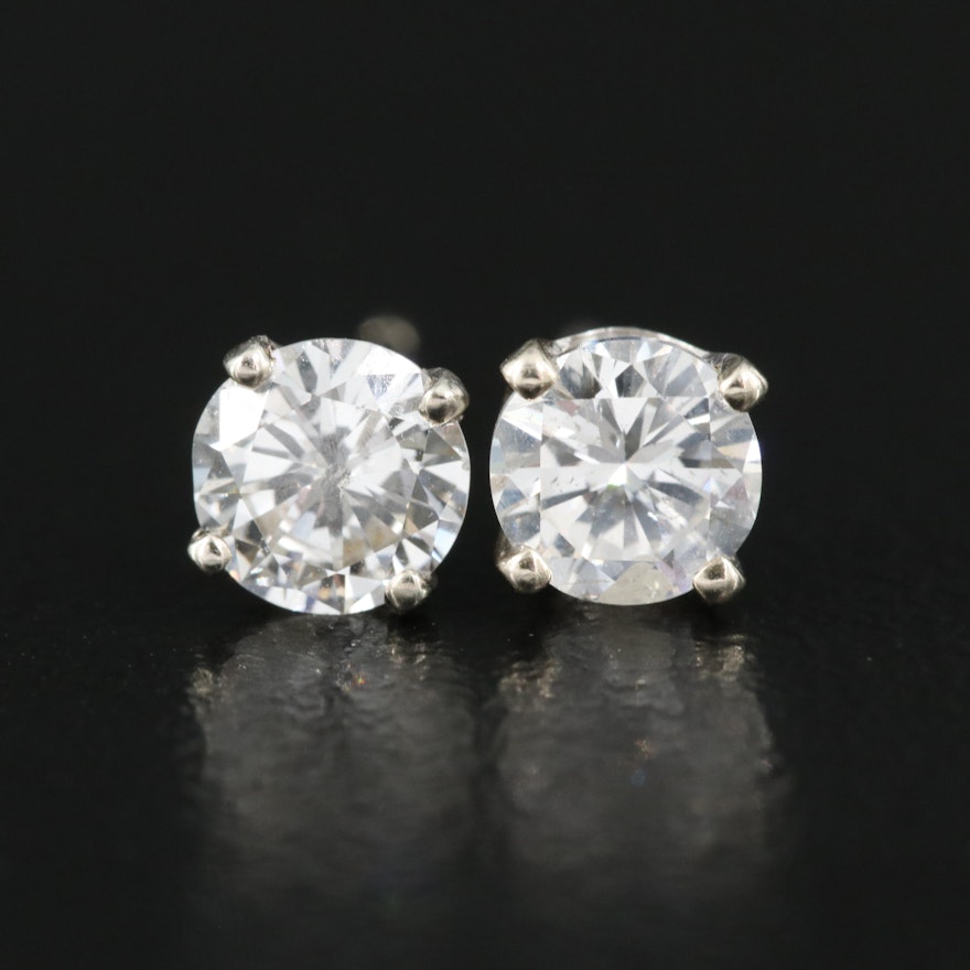 14K 0.77 CTW Diamond Stud Earrings
