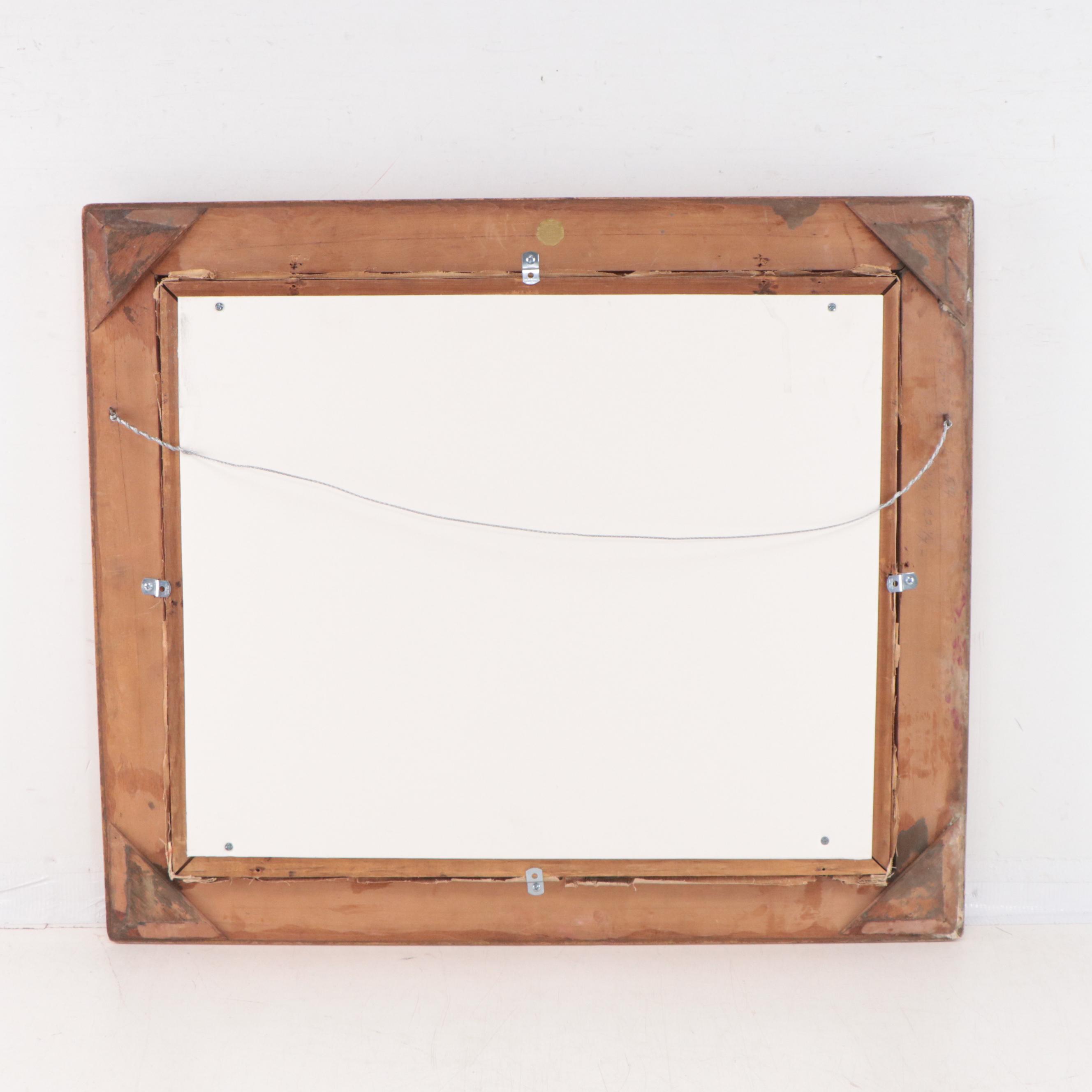 Joseph Trevitts Autumnal Landscape Oil Painting, 1930