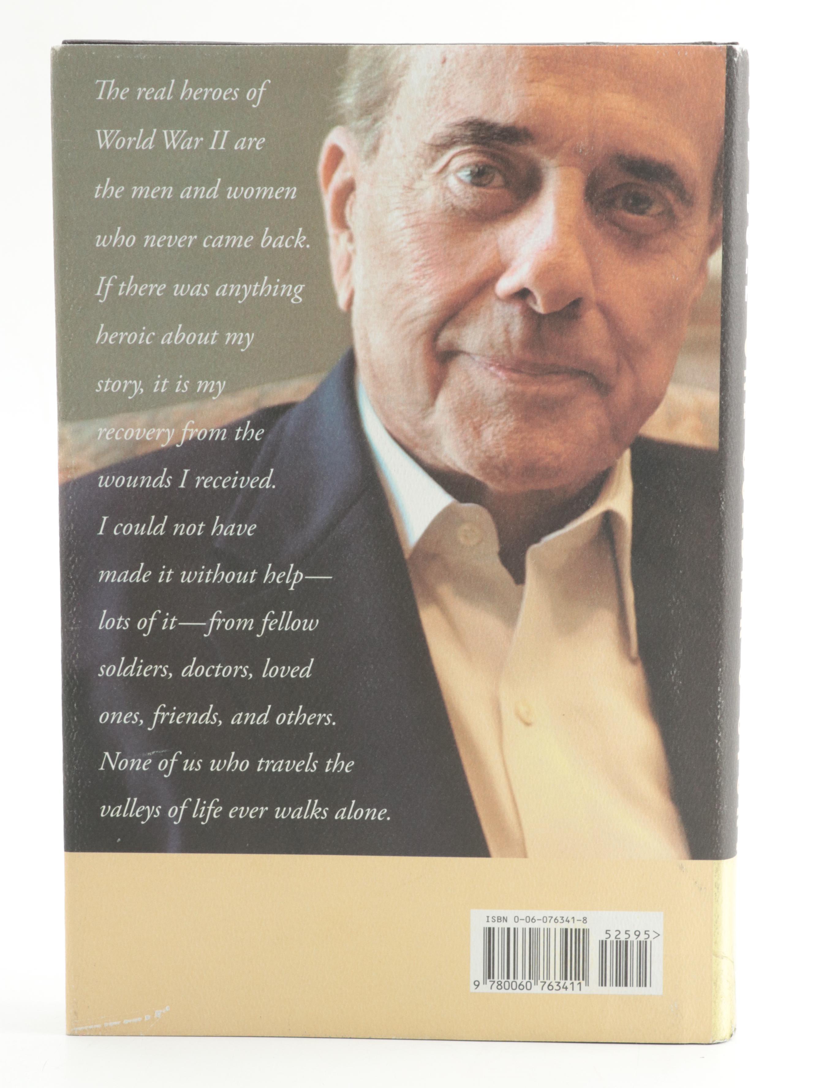 Signed First Edition "One Soldier's Story" by Bob Dole, 2005