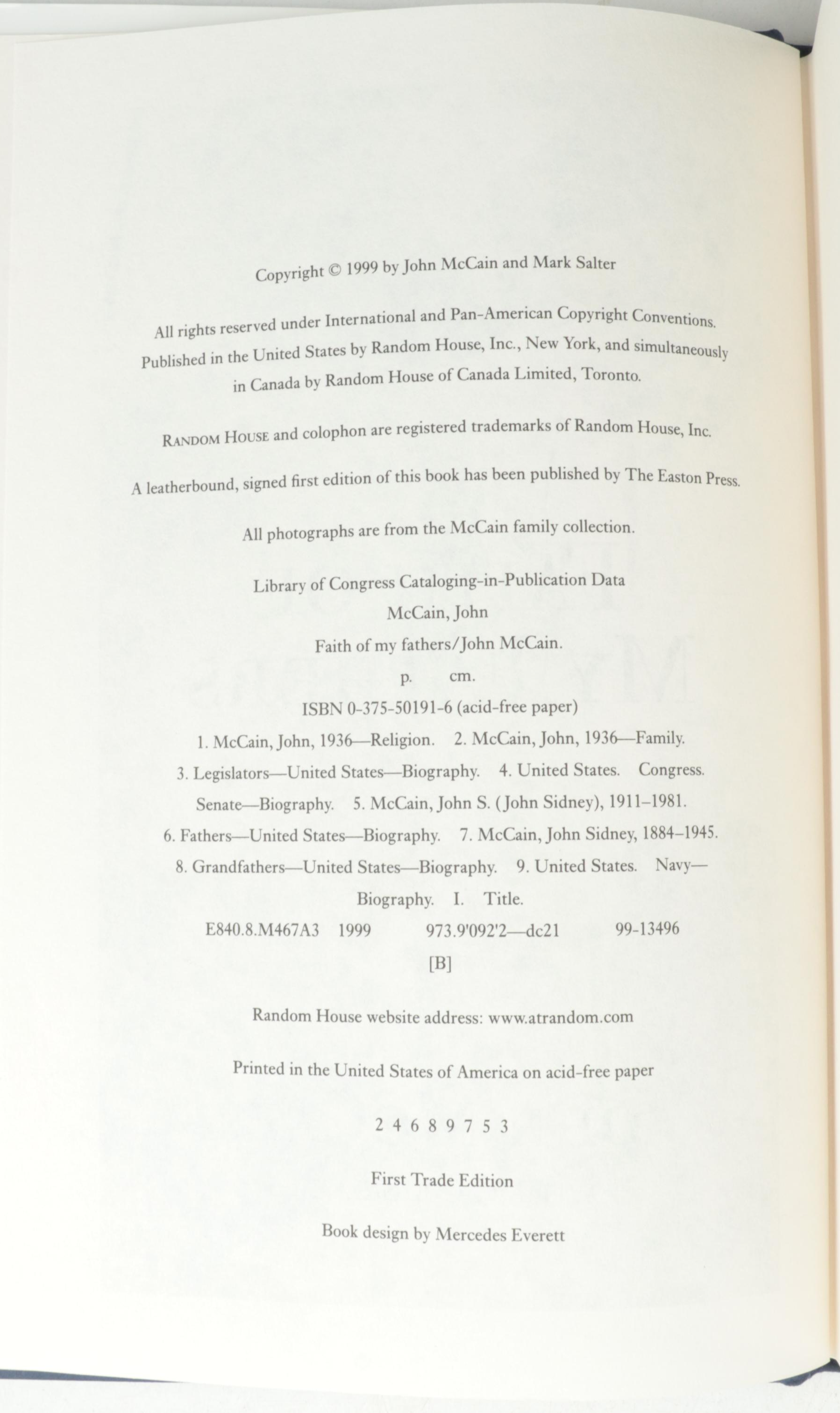 Signed First Edition "One Soldier's Story" by Bob Dole, 2005