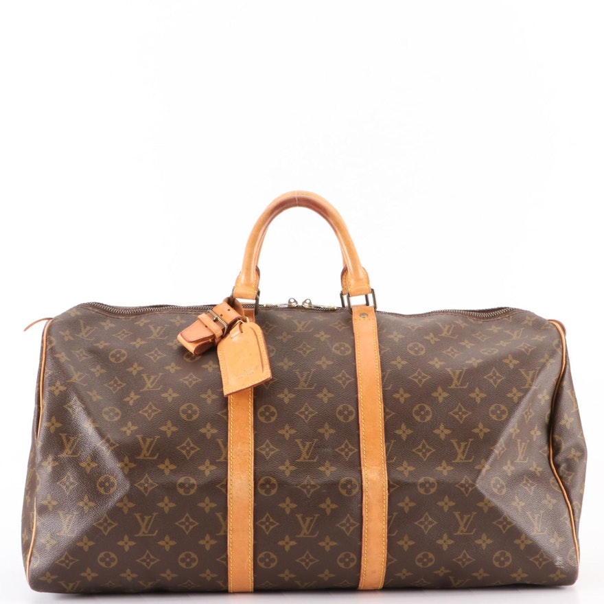 Louis Vuitton Keepall 55 in Monogram Canvas