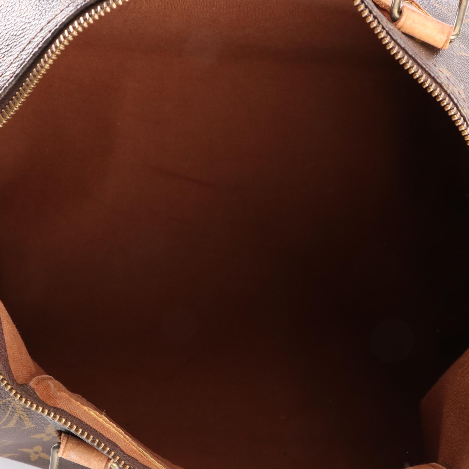 Louis Vuitton Speedy 40 in Monogram Canvas and Vachetta Leather