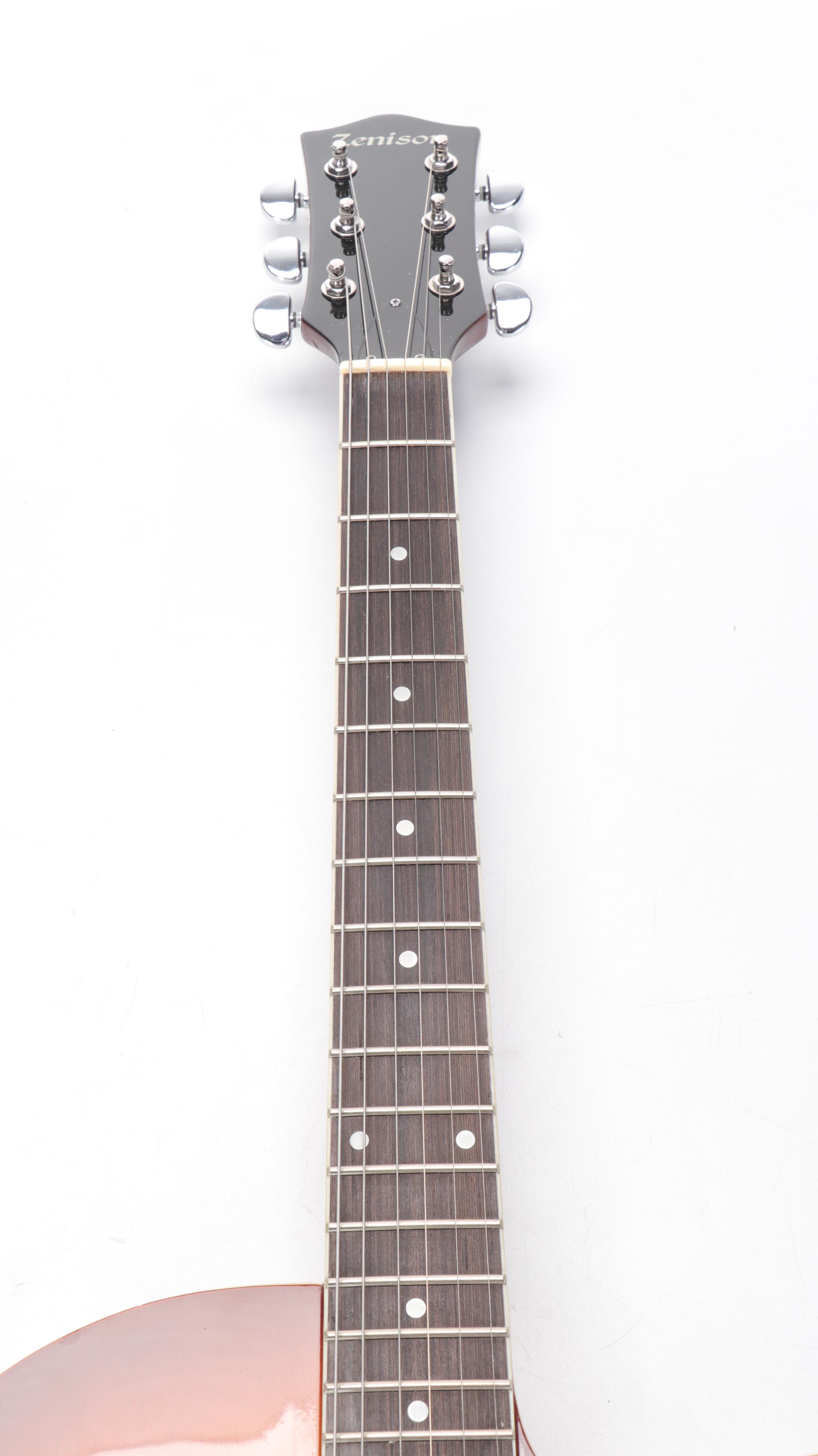 Zenison Six-String Acoustic-Electric Resonator Guitar