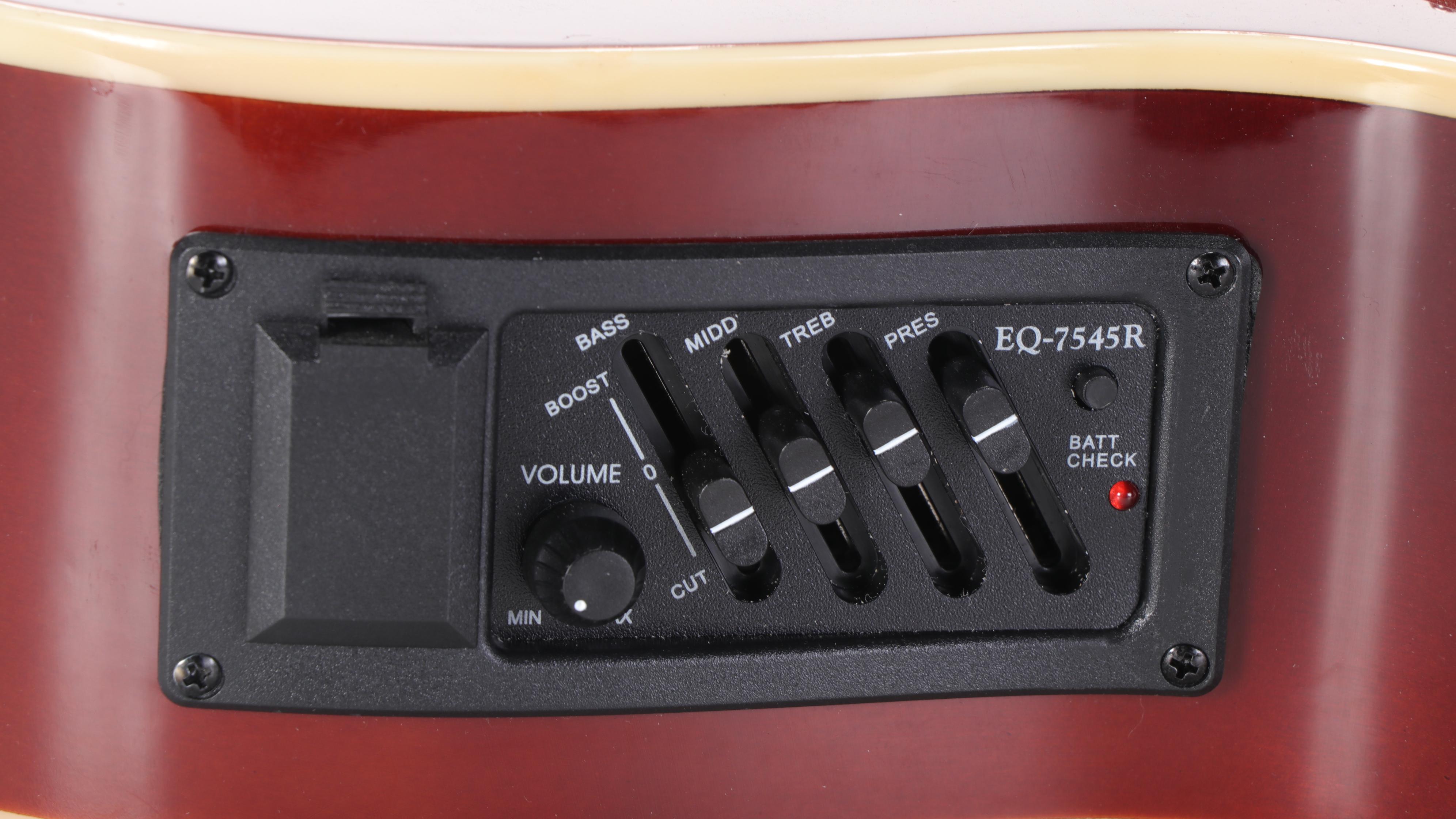 Zenison Six-String Acoustic-Electric Resonator Guitar