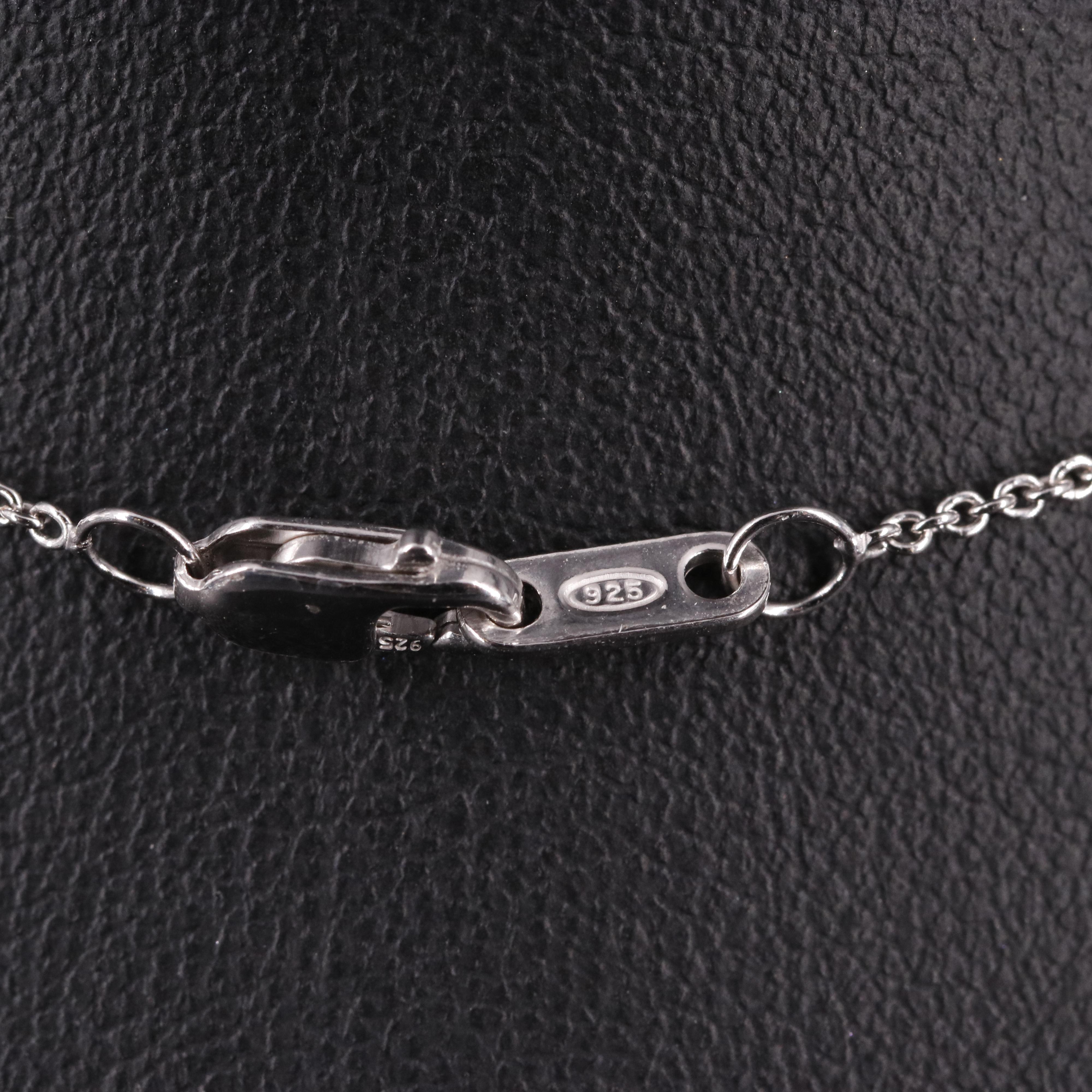 Sterling 0.11 CTW Diamond Pendant Necklace