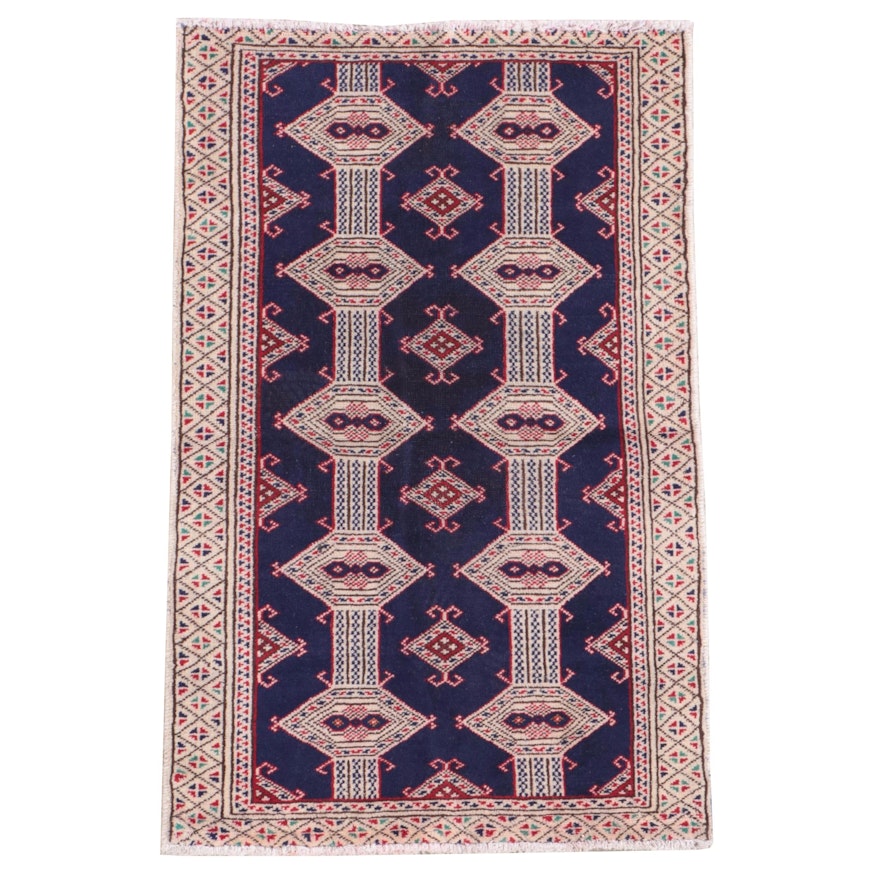 2'2 x 3'4 Hand-Knotted Caucasian Borchaly Accent Rug
