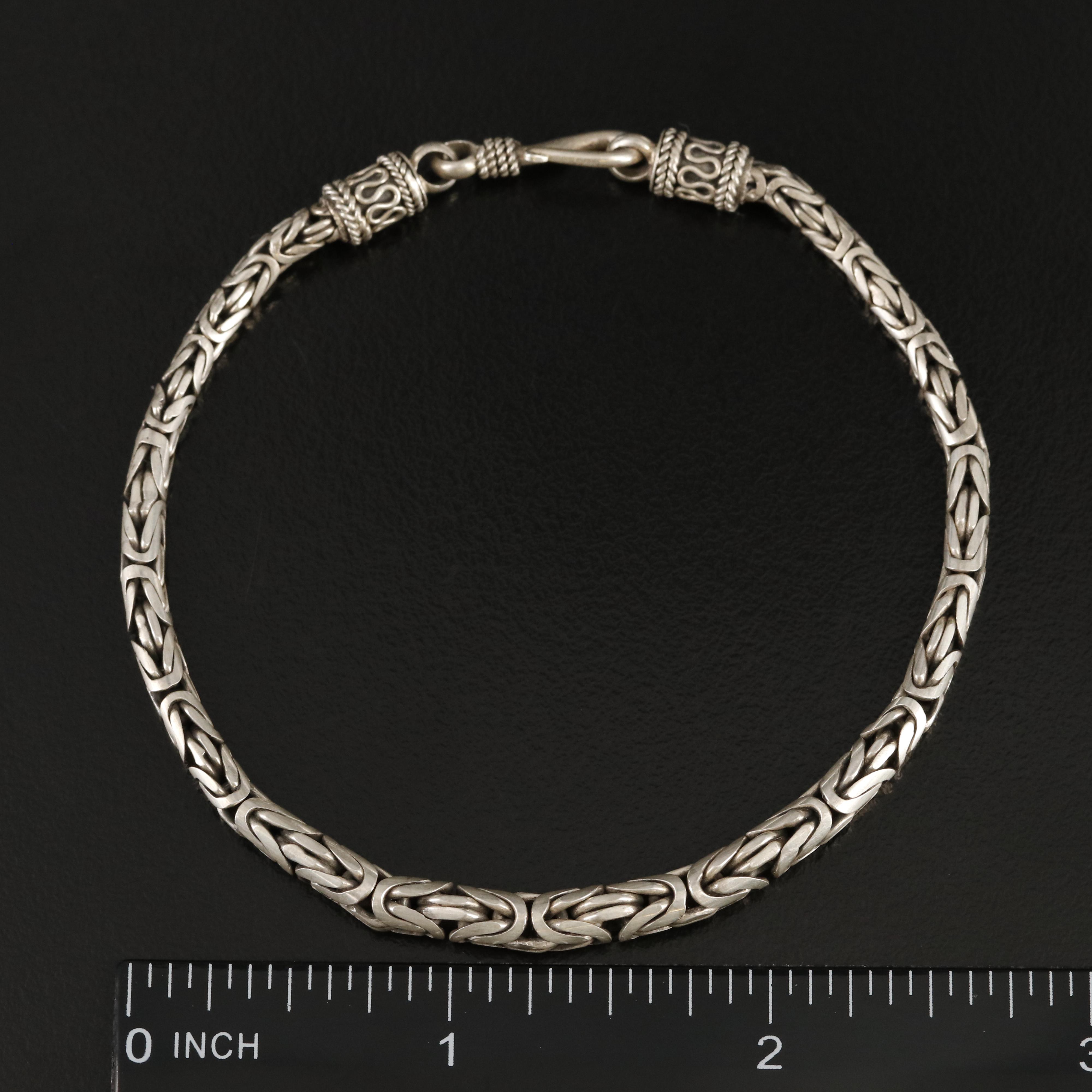 Sterling Byzantine Bracelet