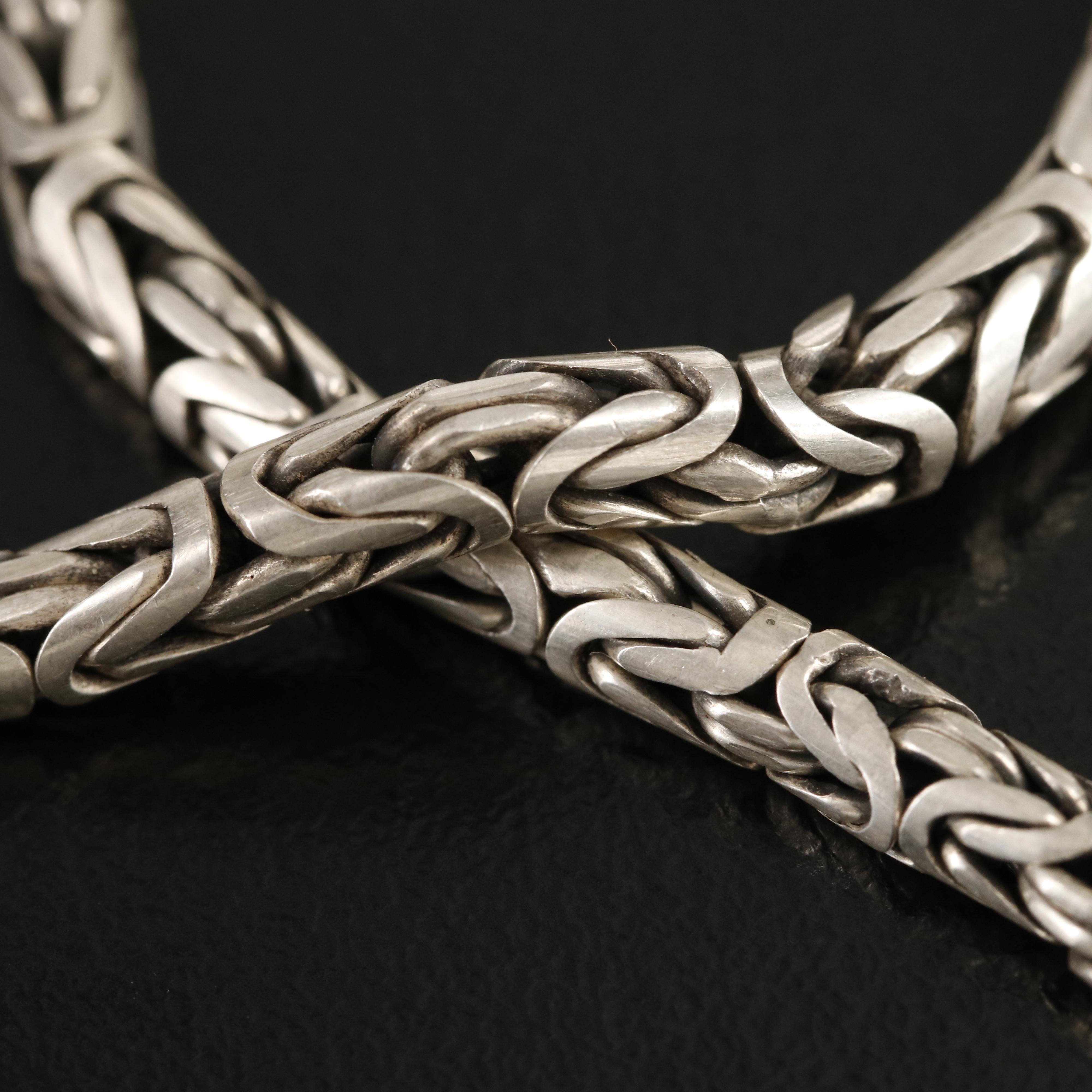 Sterling Byzantine Bracelet