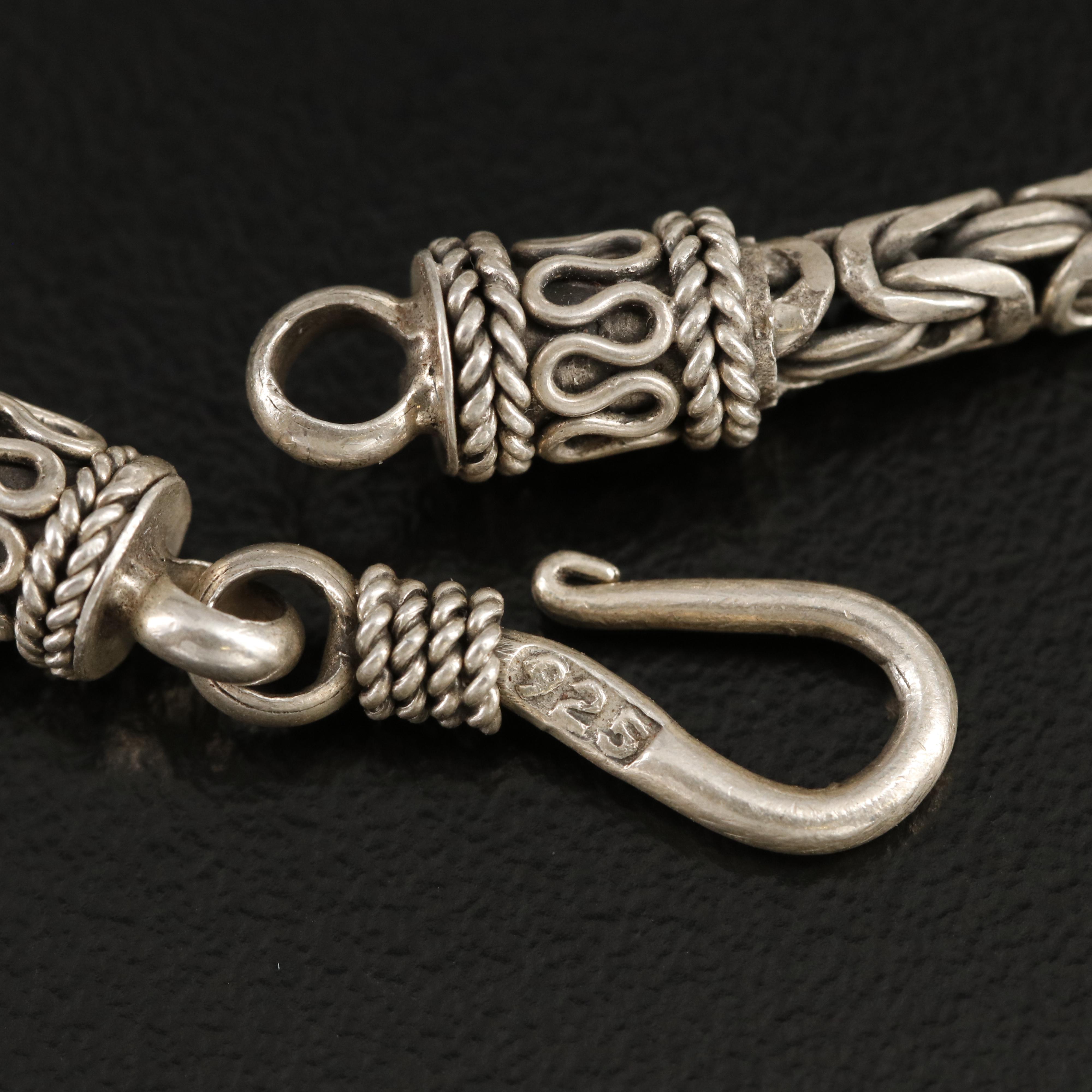 Sterling Byzantine Bracelet