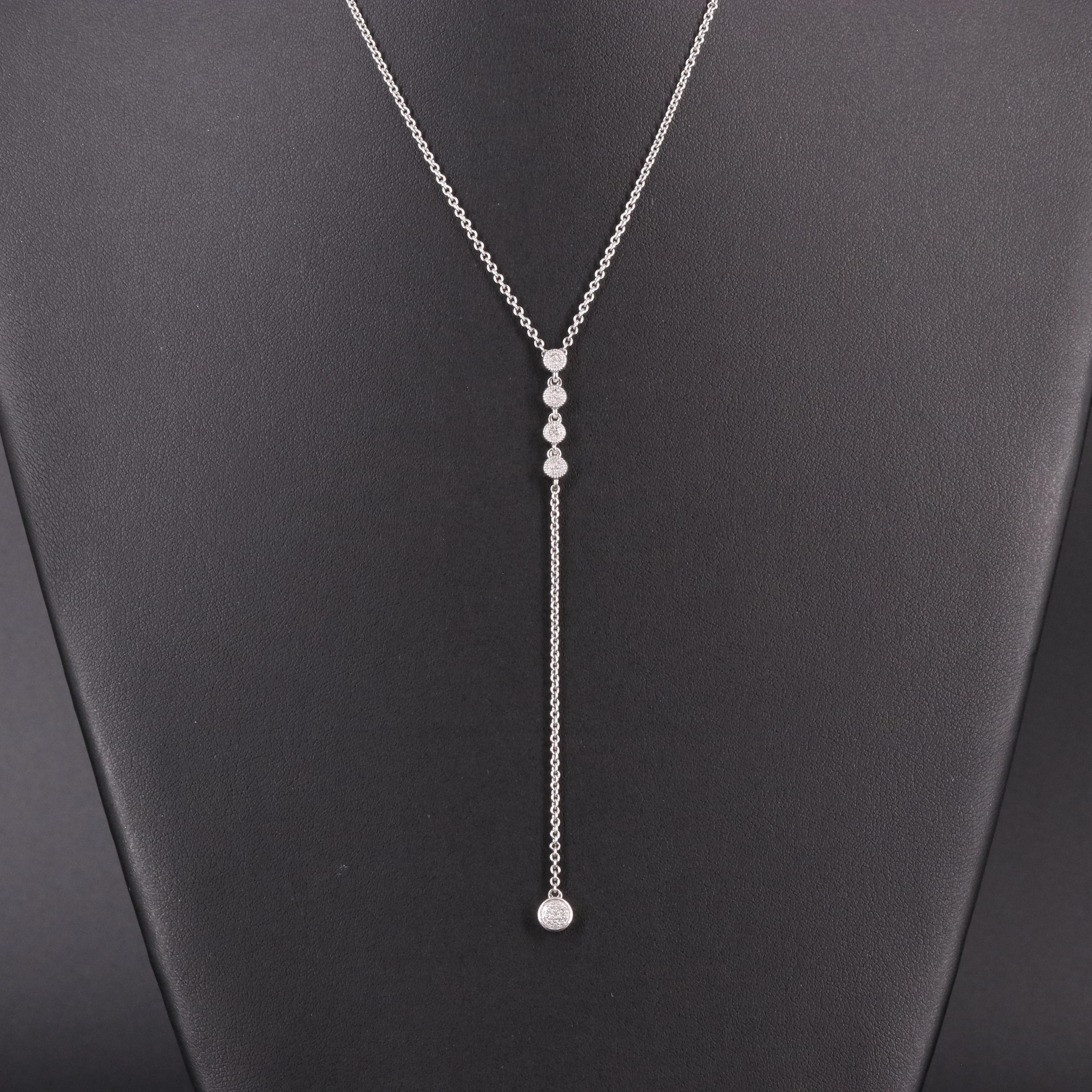 Sterling 0.05 CTW Diamond Necklace