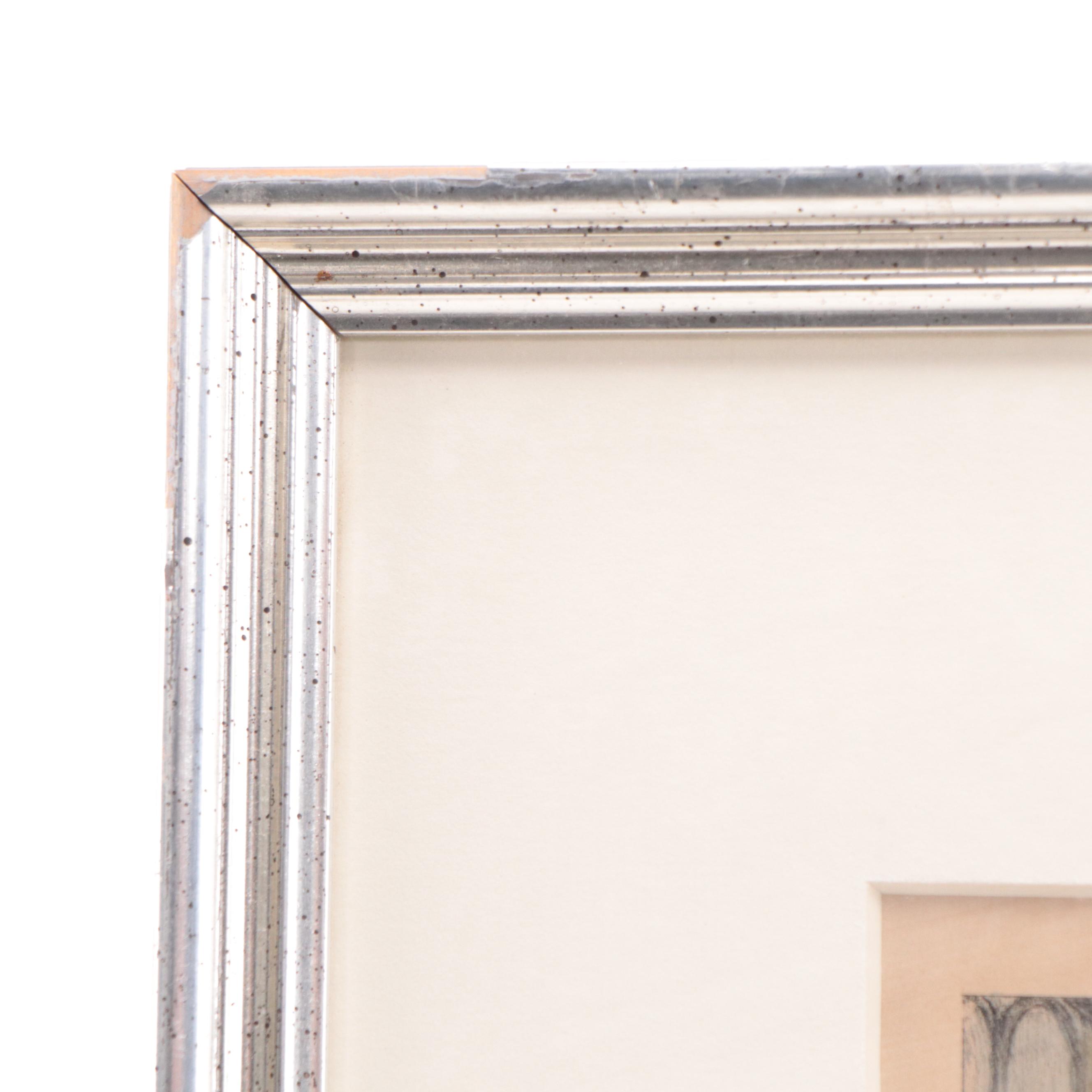 Currier & Ives Hand-Colored Lithograph "The Trial of Patience"