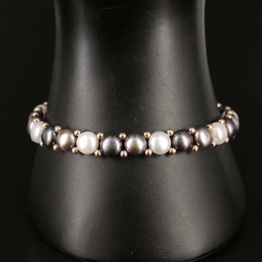 14K Pearl Bracelet