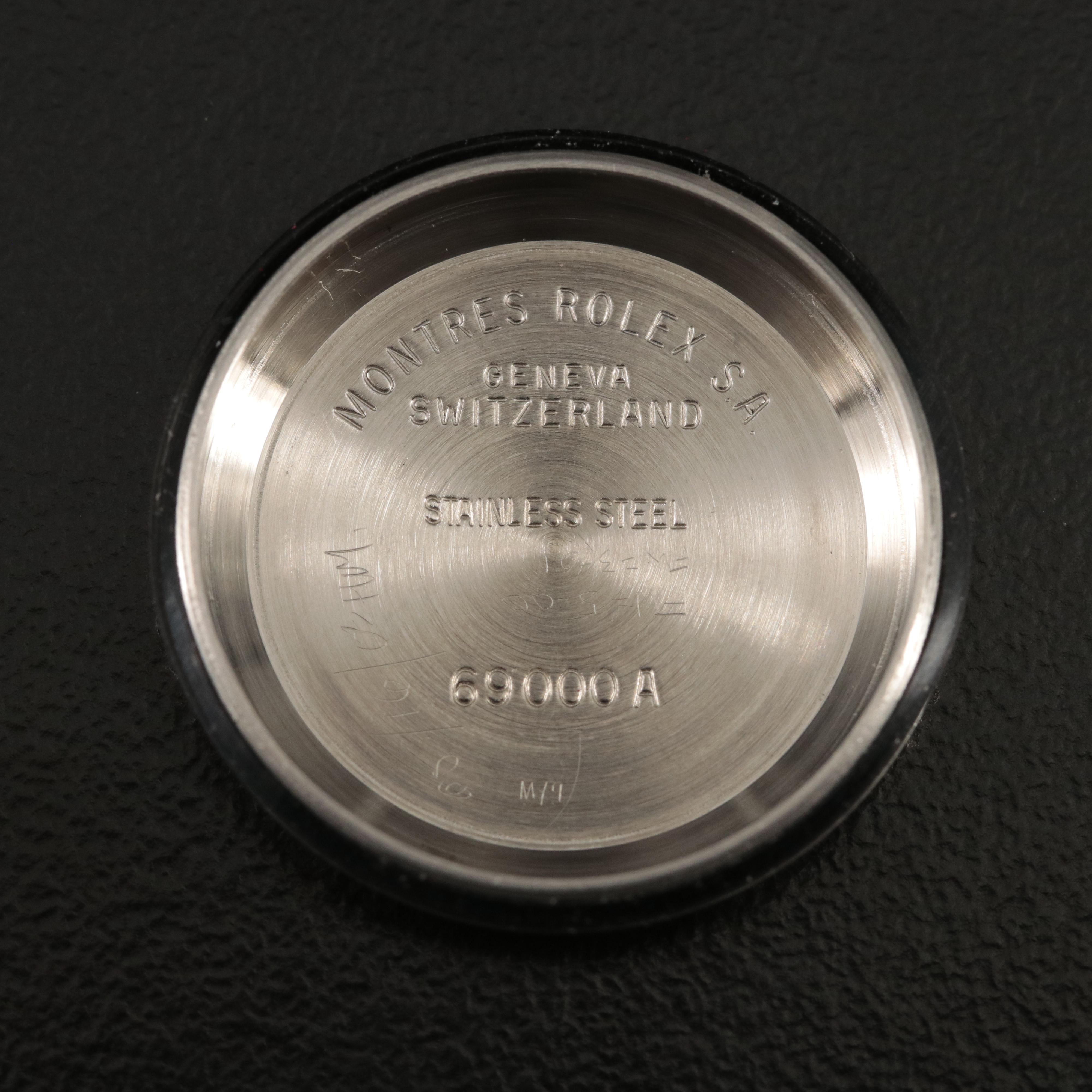 1985 Rolex Datejust Red Diamond Dial Watch