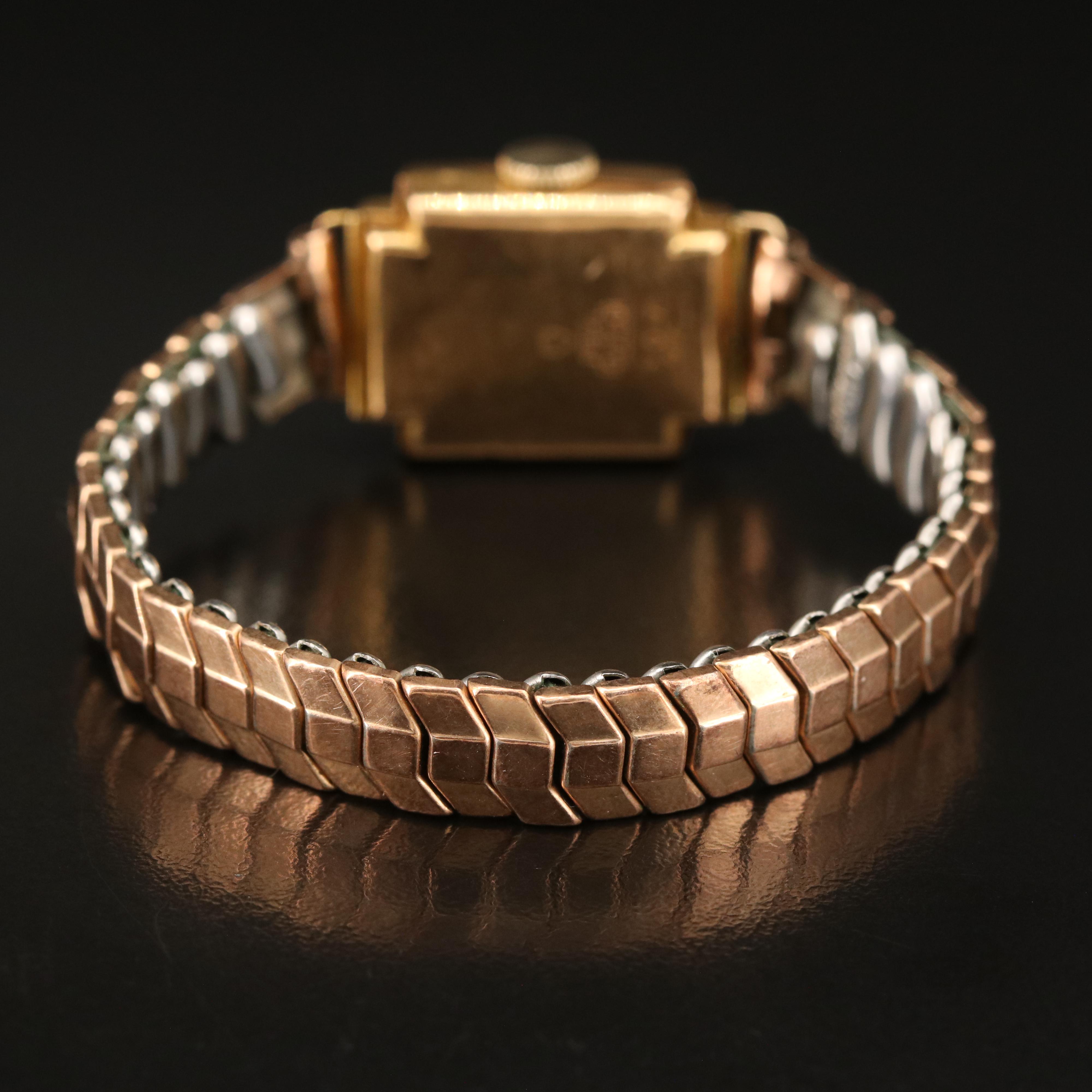 18K Vintage Ancre Hand Wind Watch