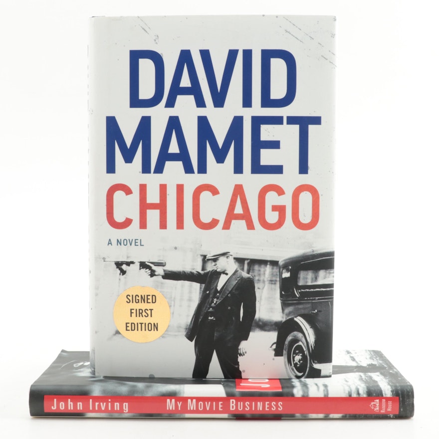 Signed First Edition "Chicago" by David Mamet and More