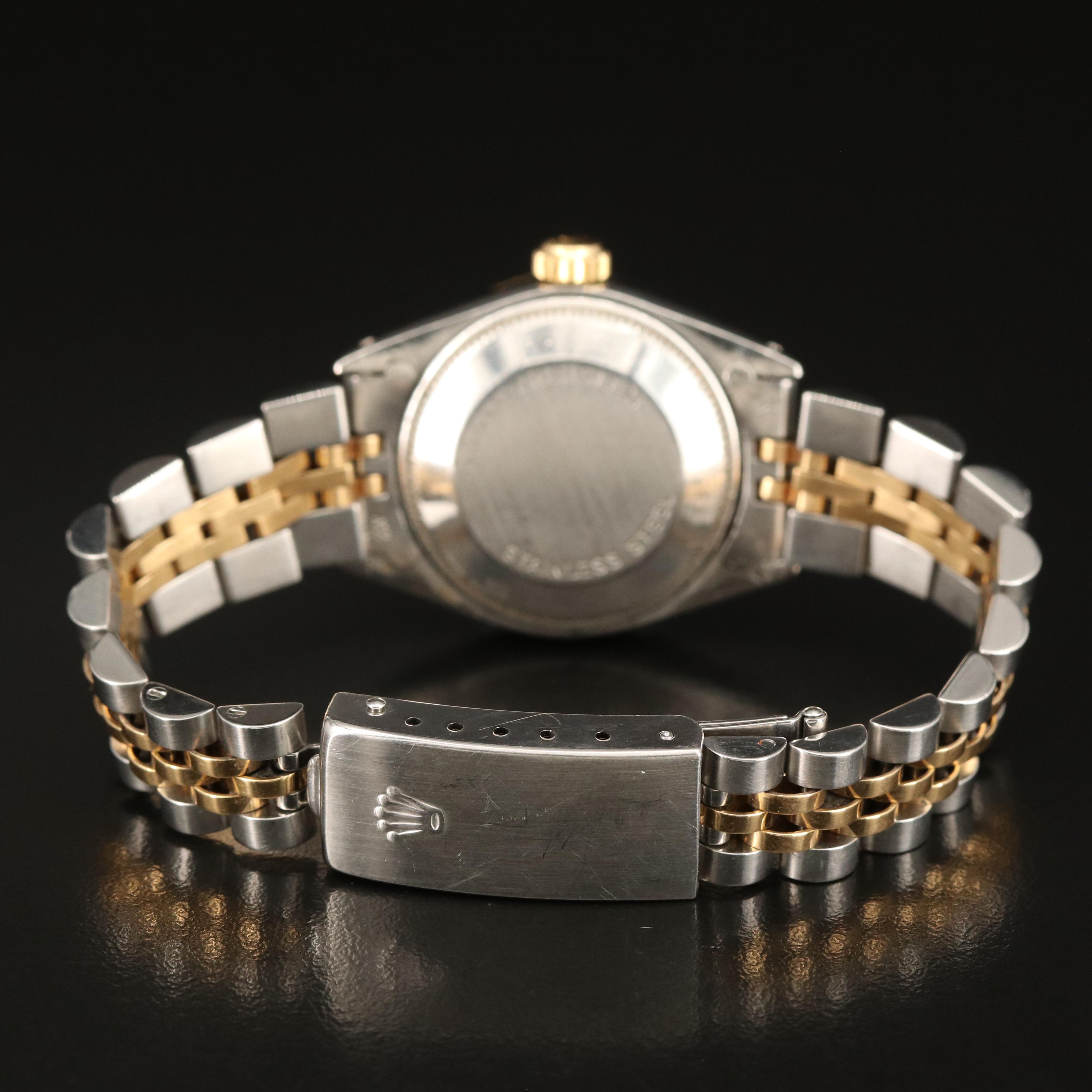1977 Rolex Oyster Perpetual Diamond Dial Watch