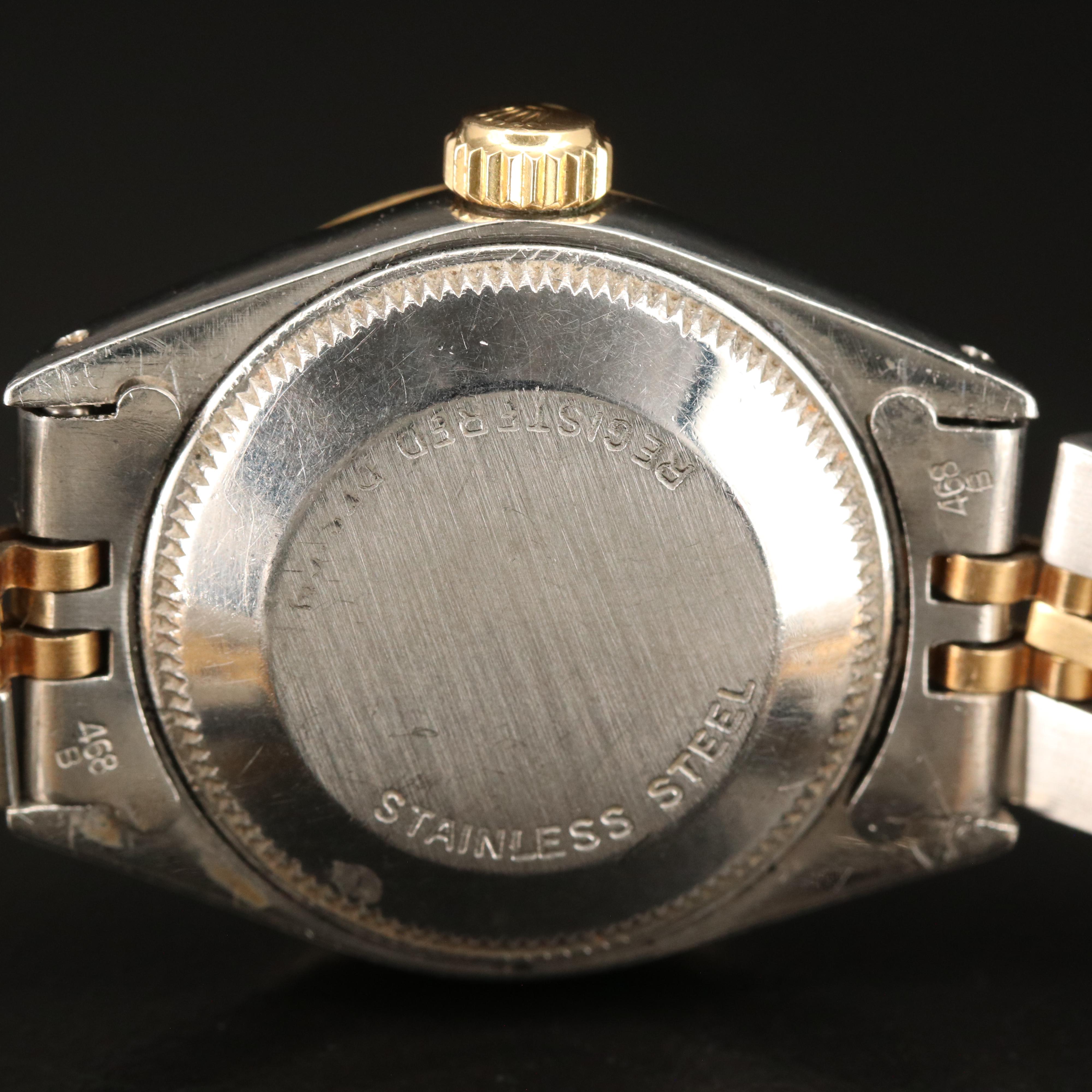 1977 Rolex Oyster Perpetual Diamond Dial Watch