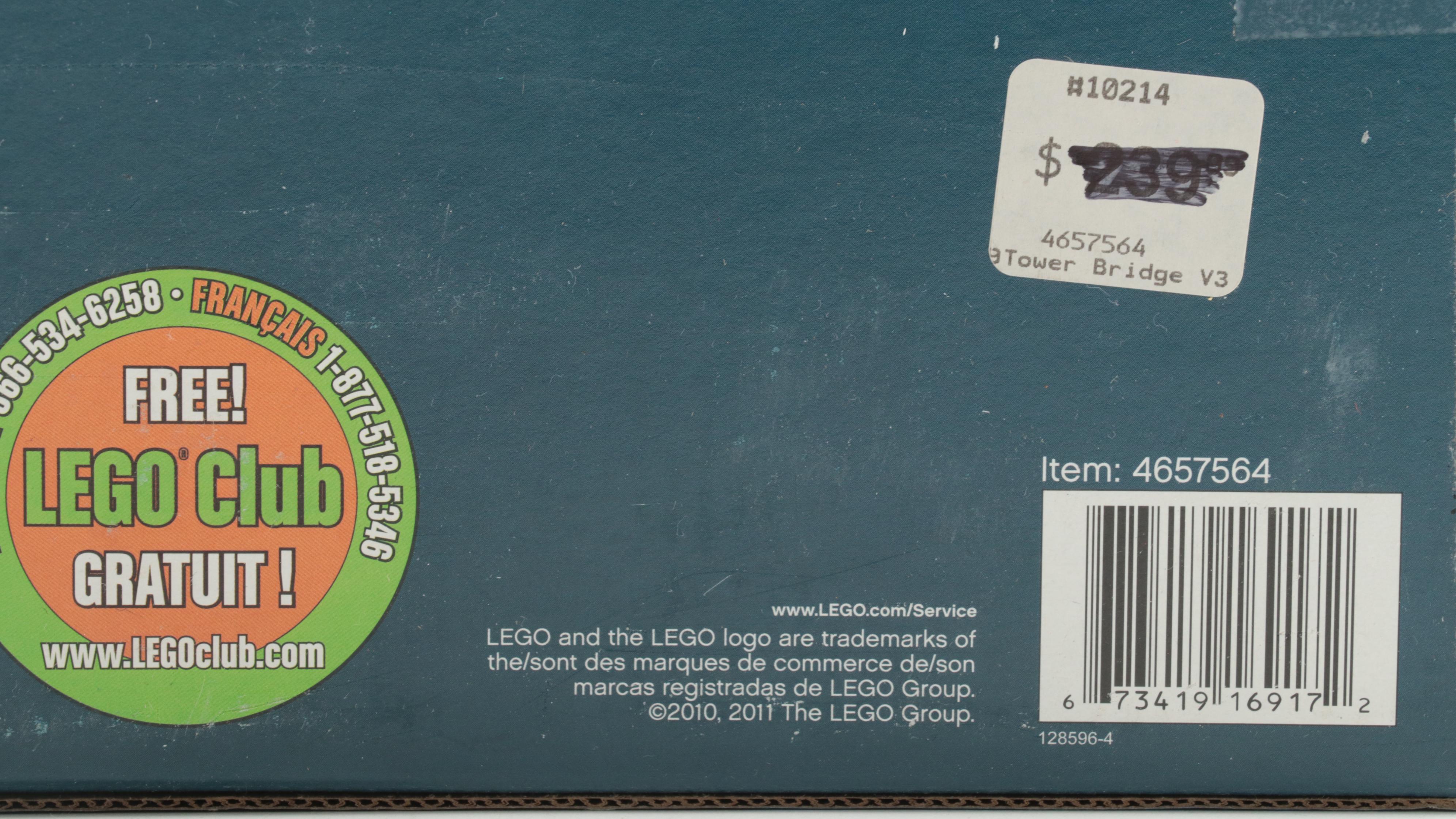 LEGO 10214 Tower Bridge Building Set