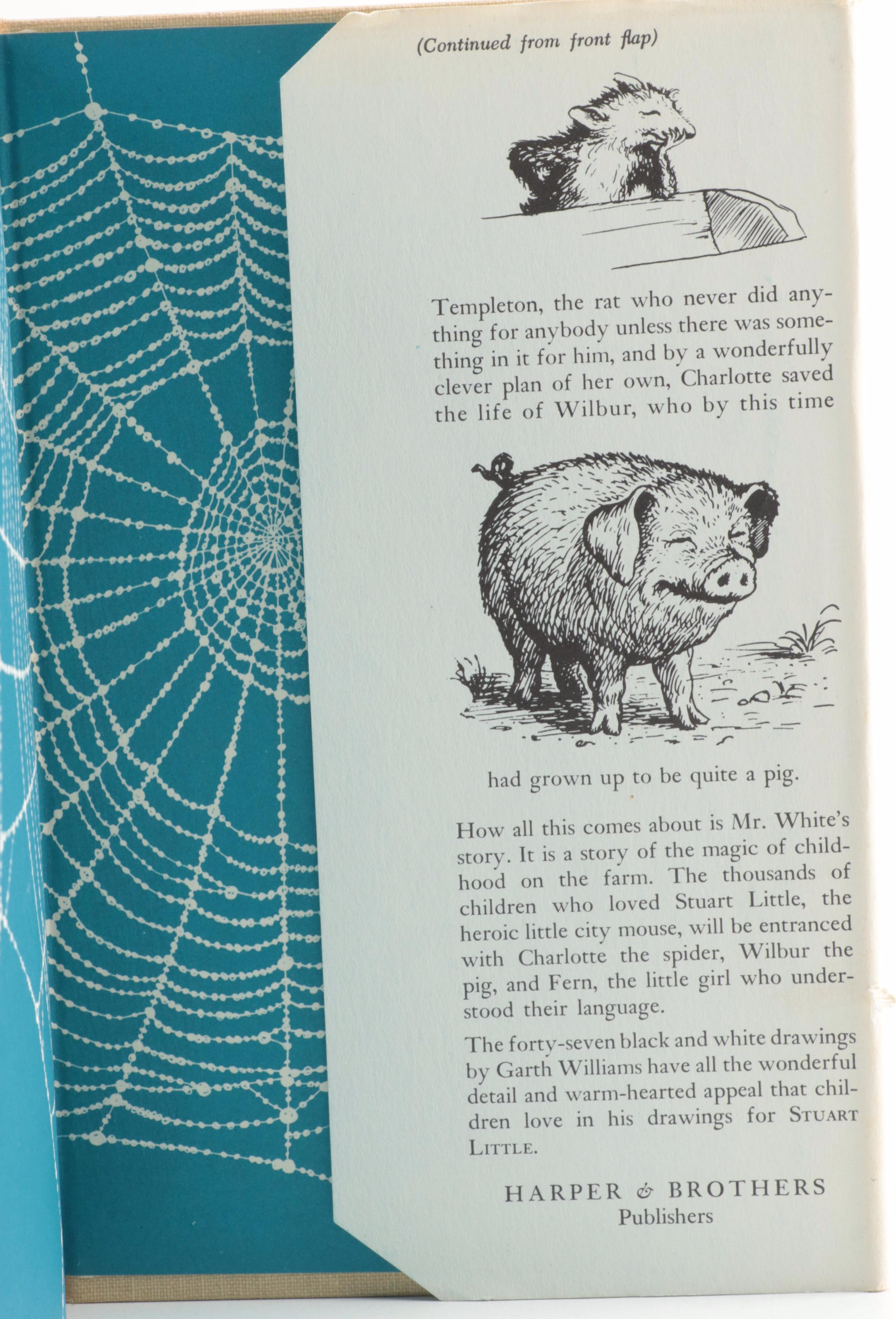 Garth Williams Illustrated "Charlotte's Web" and "Stuart Little" by E. B. White