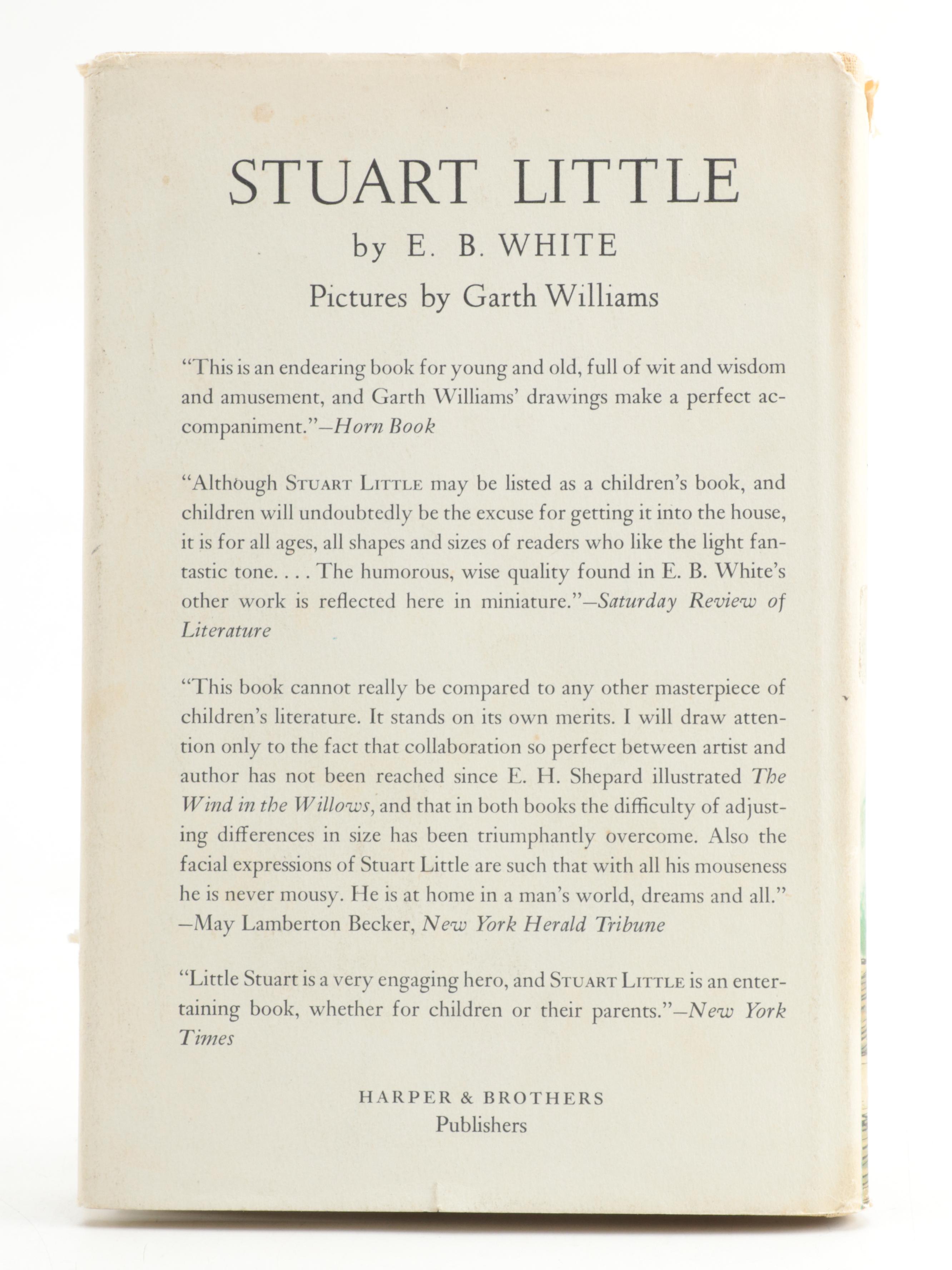 Garth Williams Illustrated "Charlotte's Web" and "Stuart Little" by E. B. White