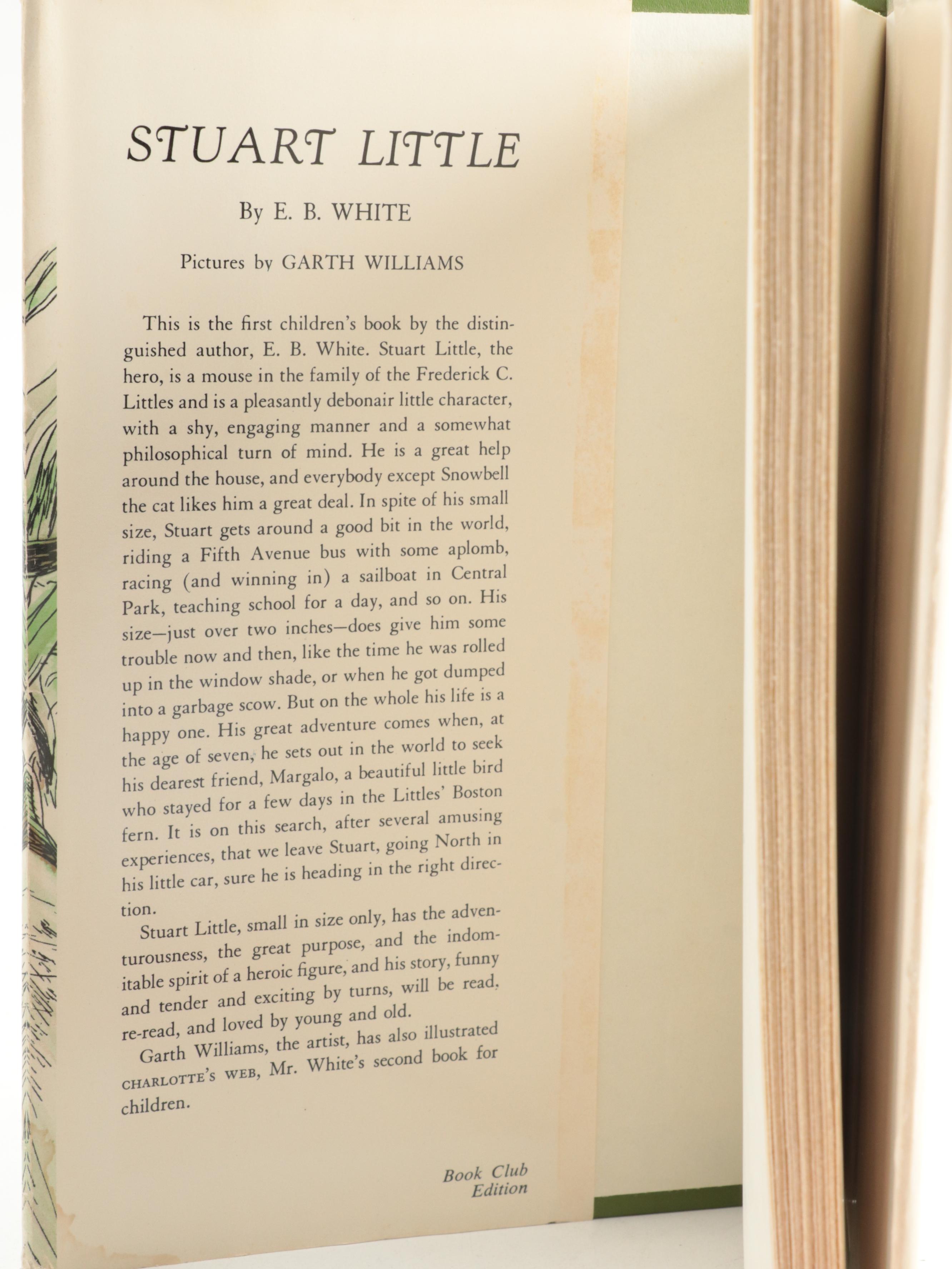 Garth Williams Illustrated "Charlotte's Web" and "Stuart Little" by E. B. White