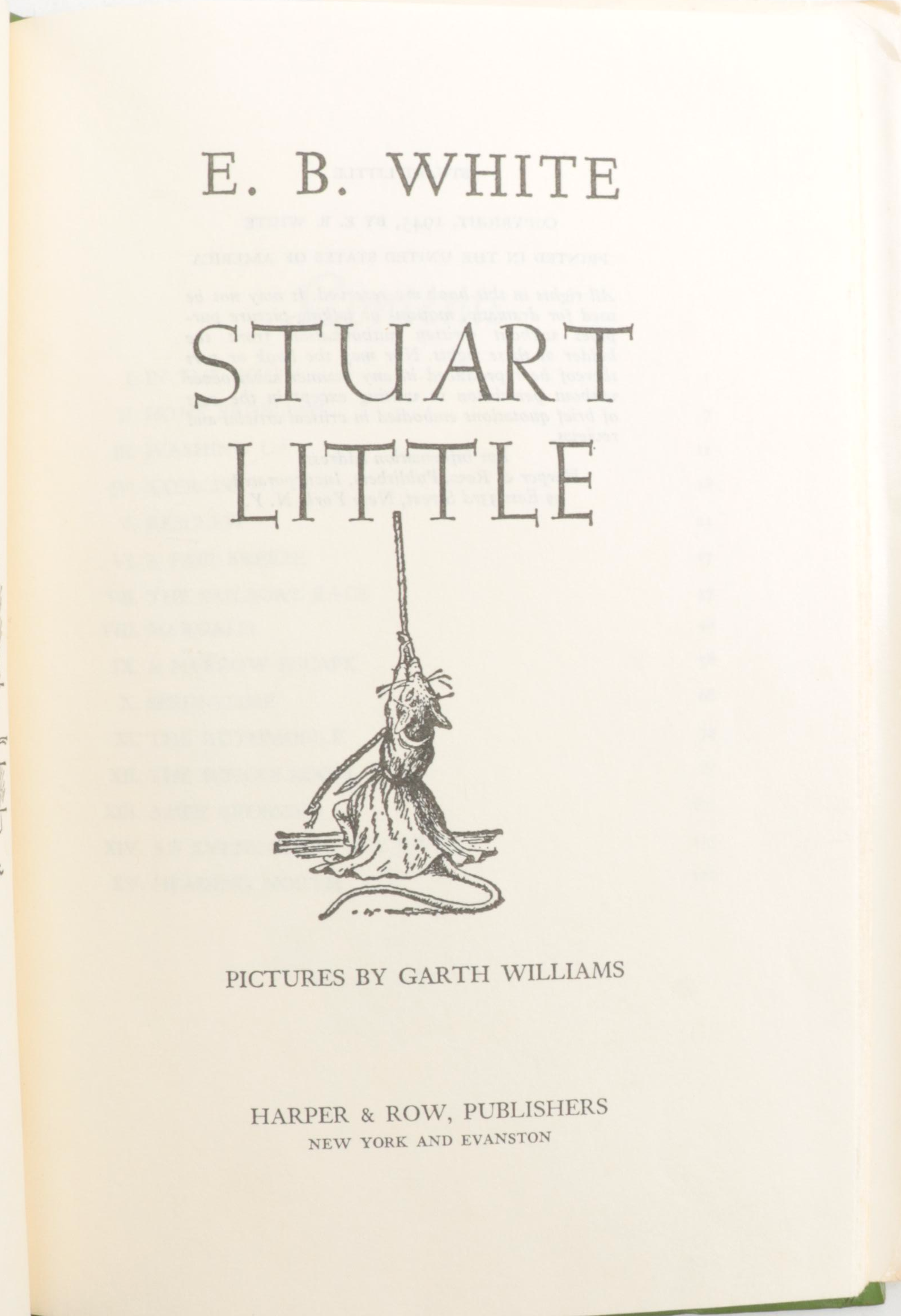 Garth Williams Illustrated "Charlotte's Web" and "Stuart Little" by E. B. White