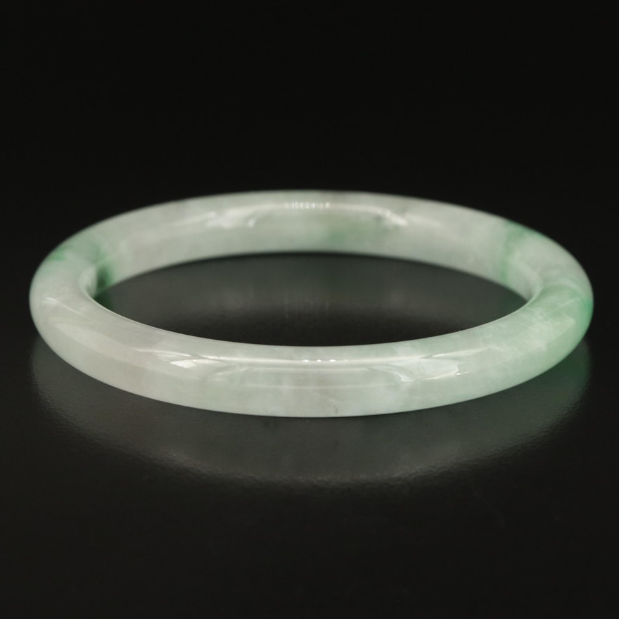 Jadeite Hololith Bangle