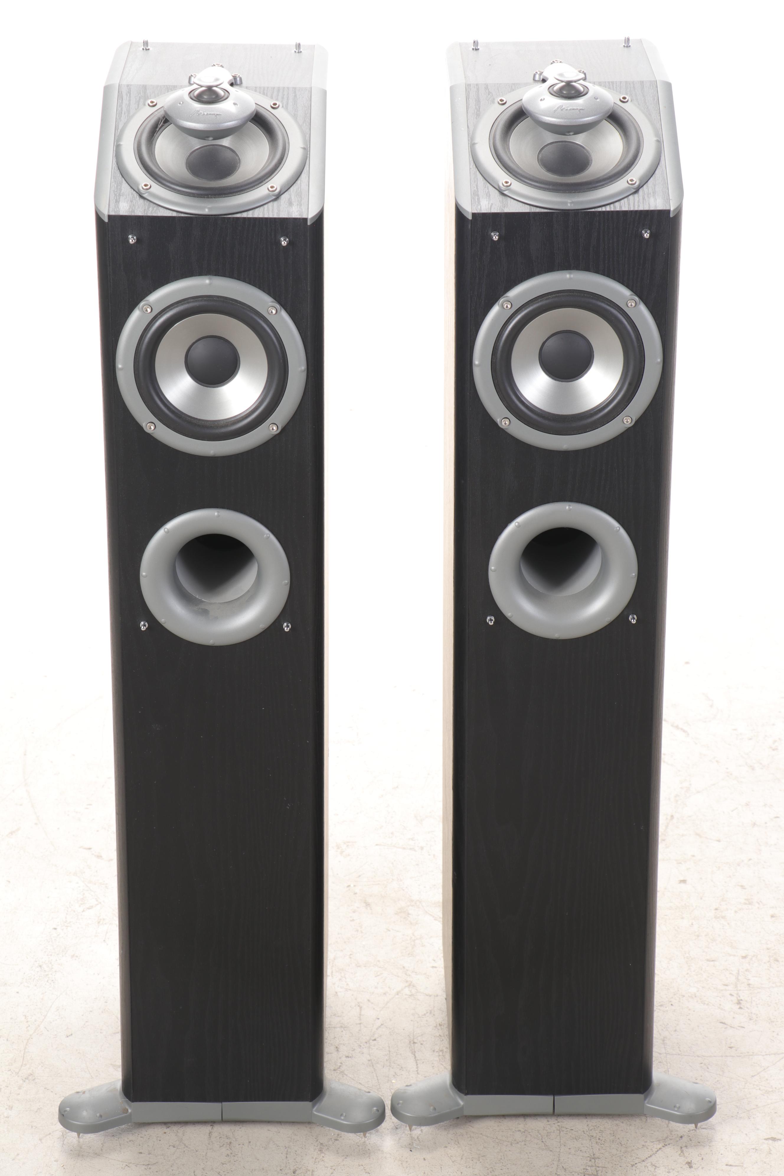 Yamaha YST-SW60 Subwoofer System with Mirage Omni 250 Floor Standing Speakers