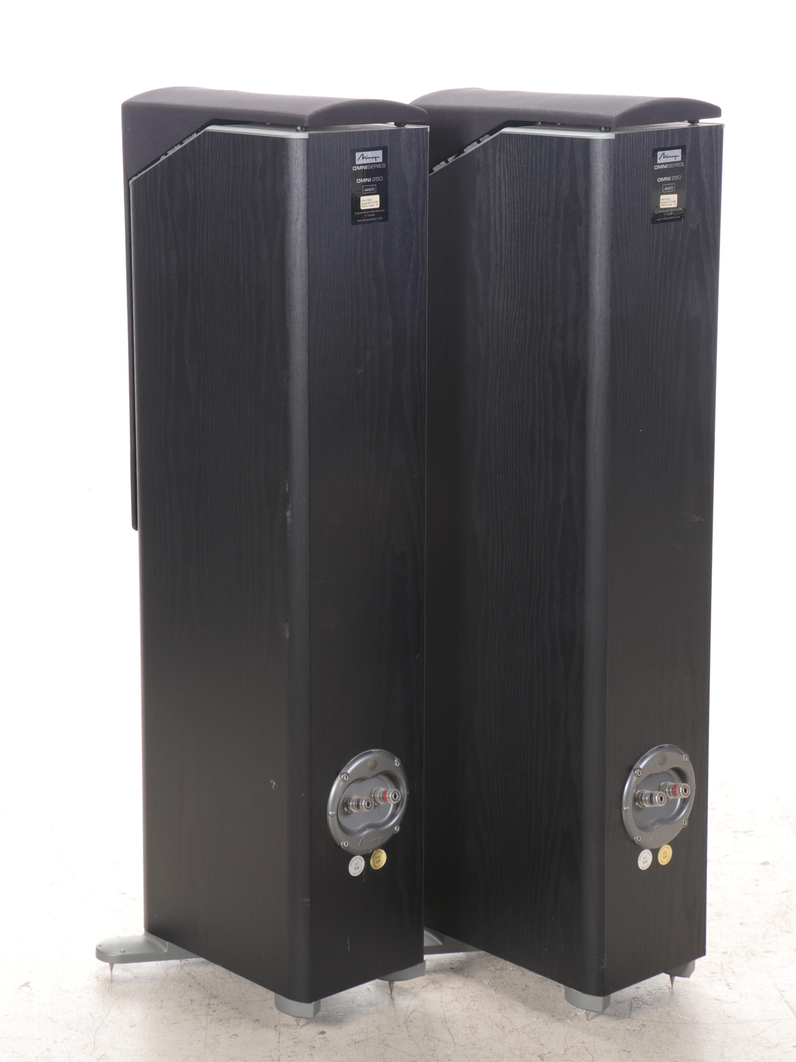 Yamaha YST-SW60 Subwoofer System with Mirage Omni 250 Floor Standing Speakers