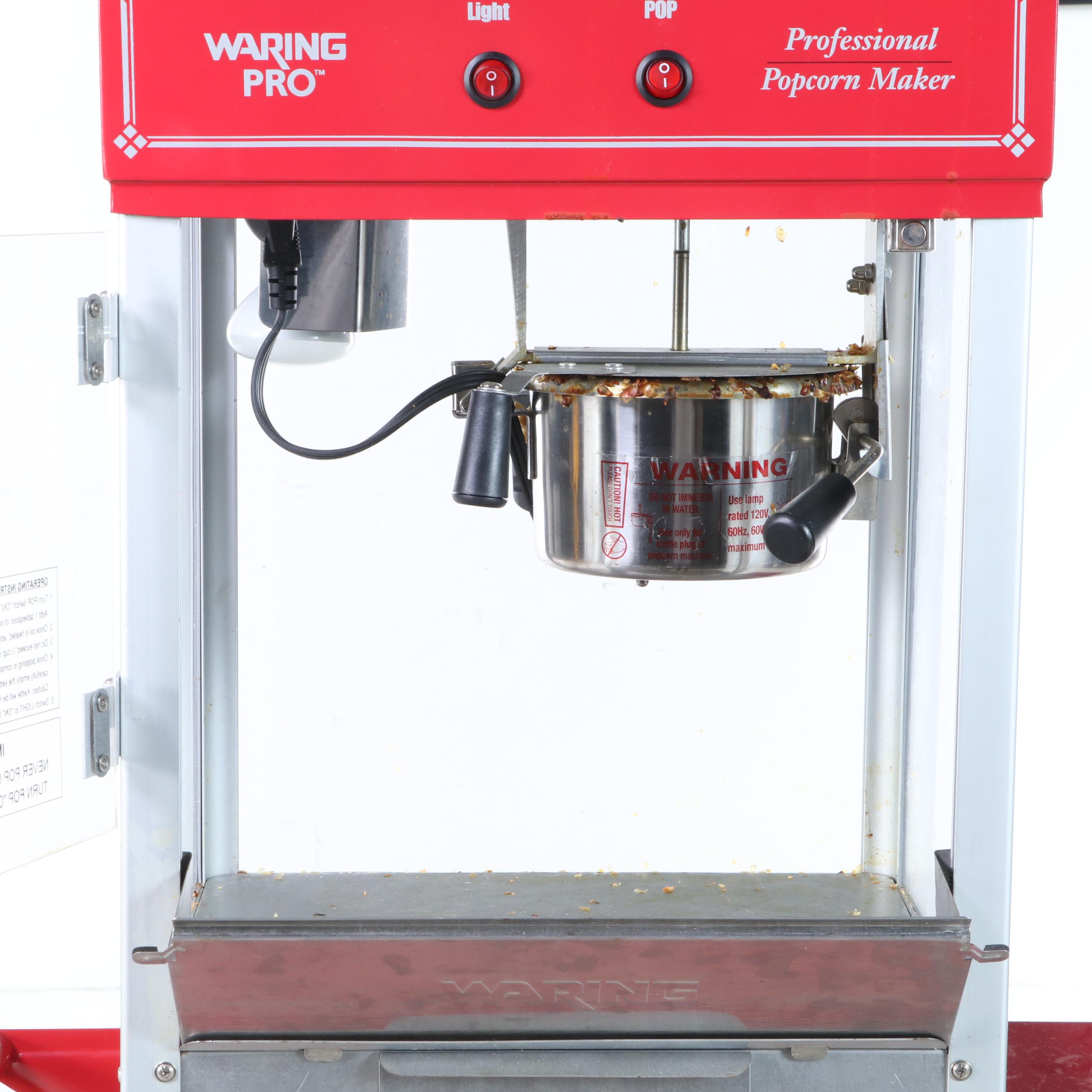 Waring Pro Professional Popcorn Maker Cart