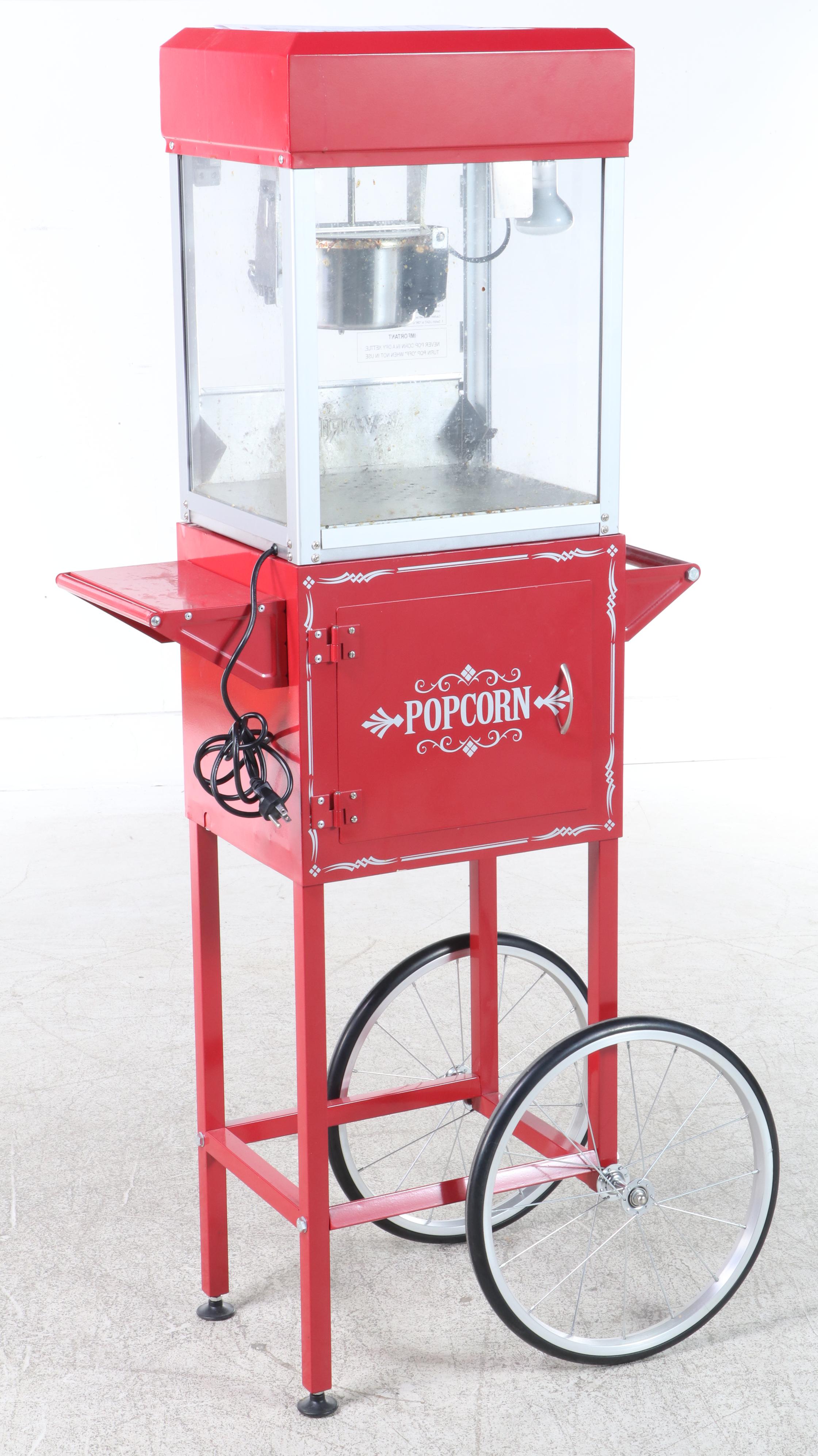 Waring Pro Professional Popcorn Maker Cart