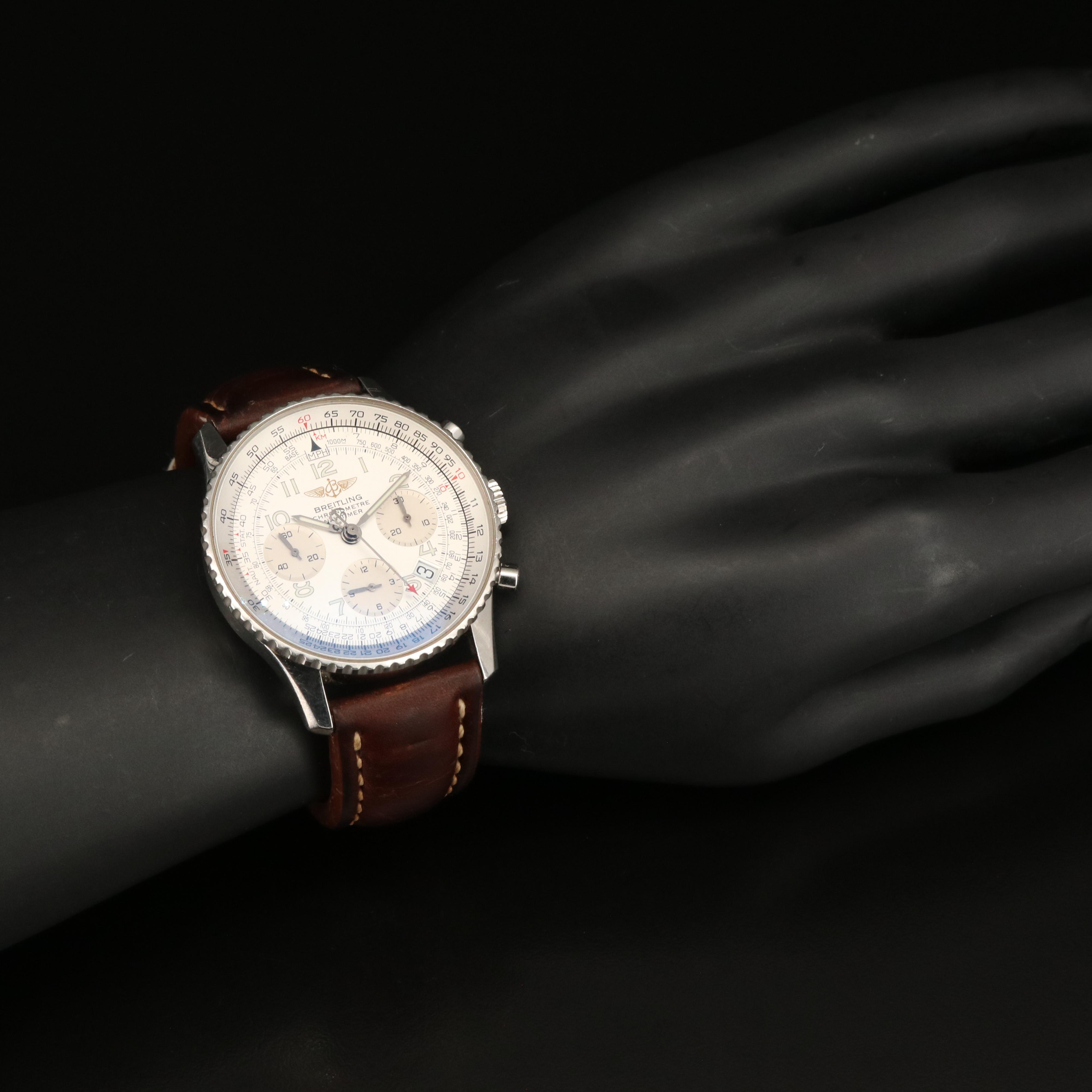 2007 Breitling Navitimer Chronometre Stainless Steel Watch