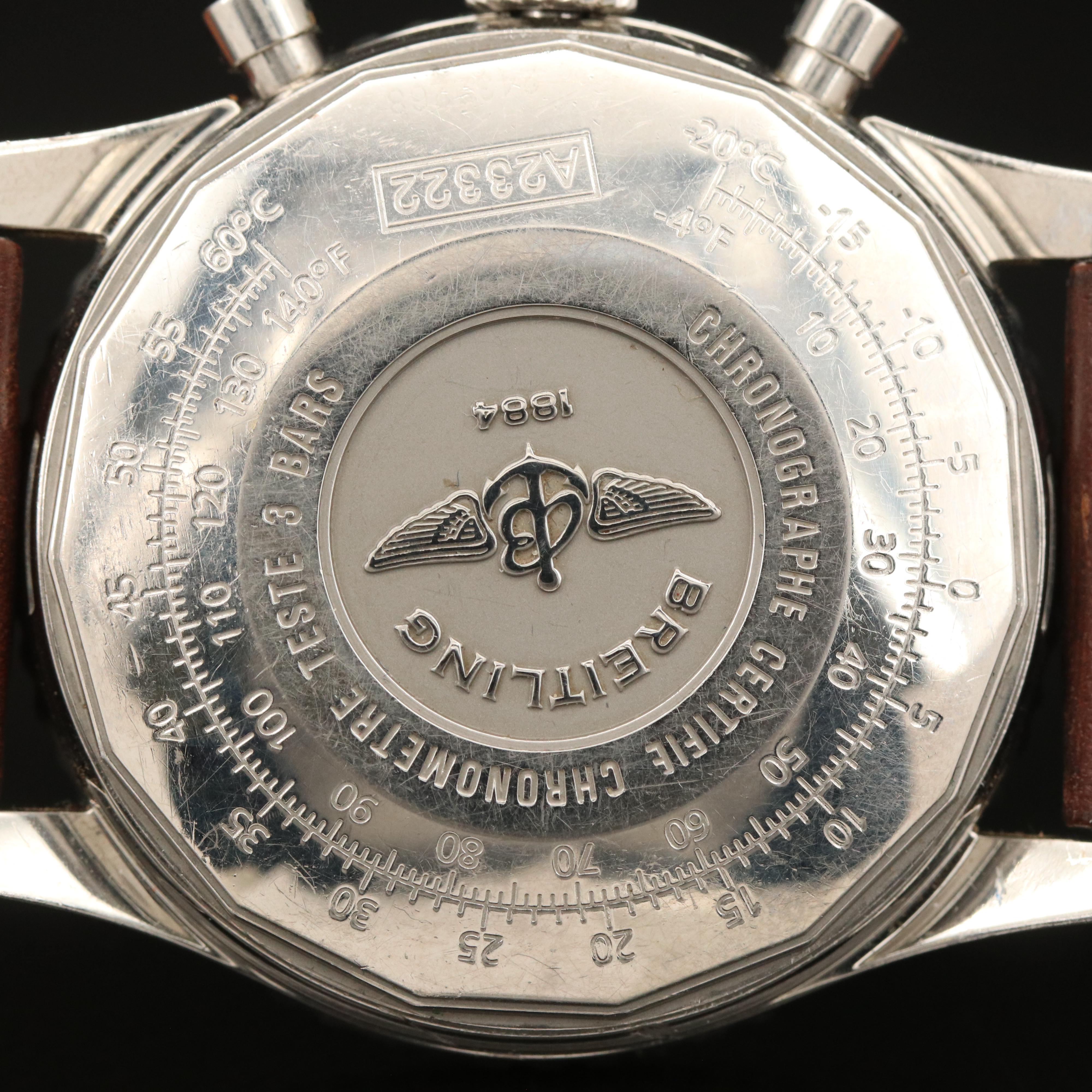 2007 Breitling Navitimer Chronometre Stainless Steel Watch