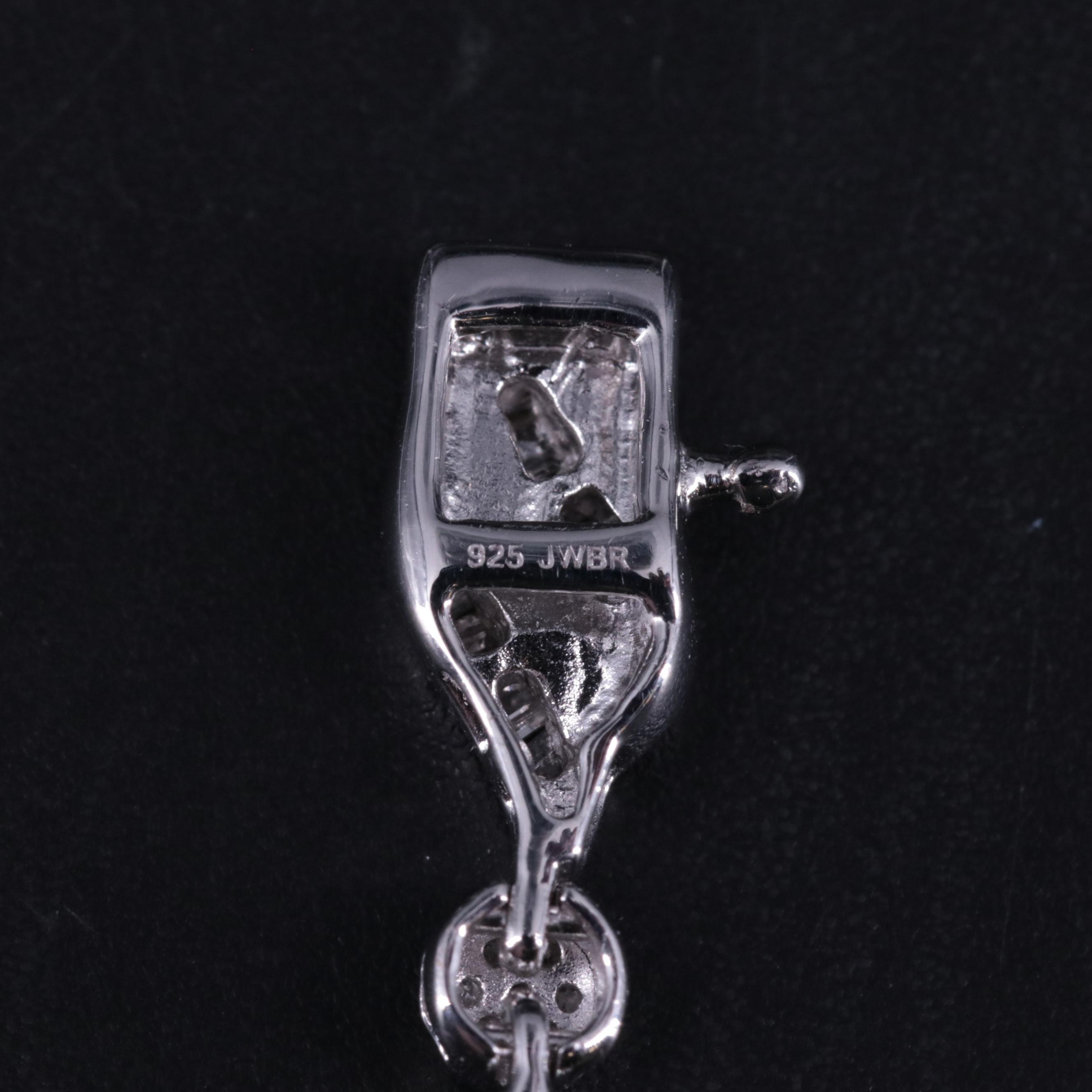 Sterling 1.02 CTW Diamond Bracelet