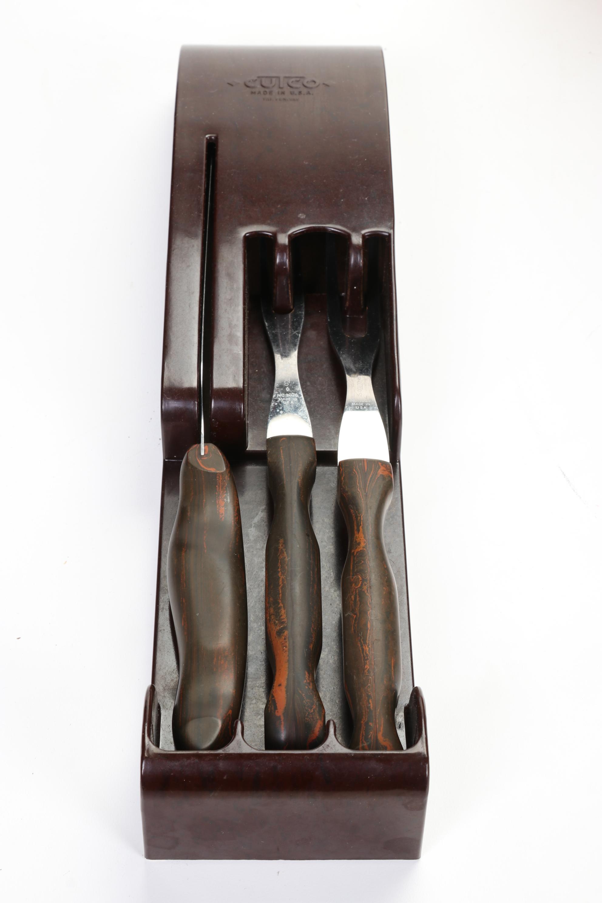 Cutco Cutlery with Block, Serving Utensils, and Other Kitchen Accessories