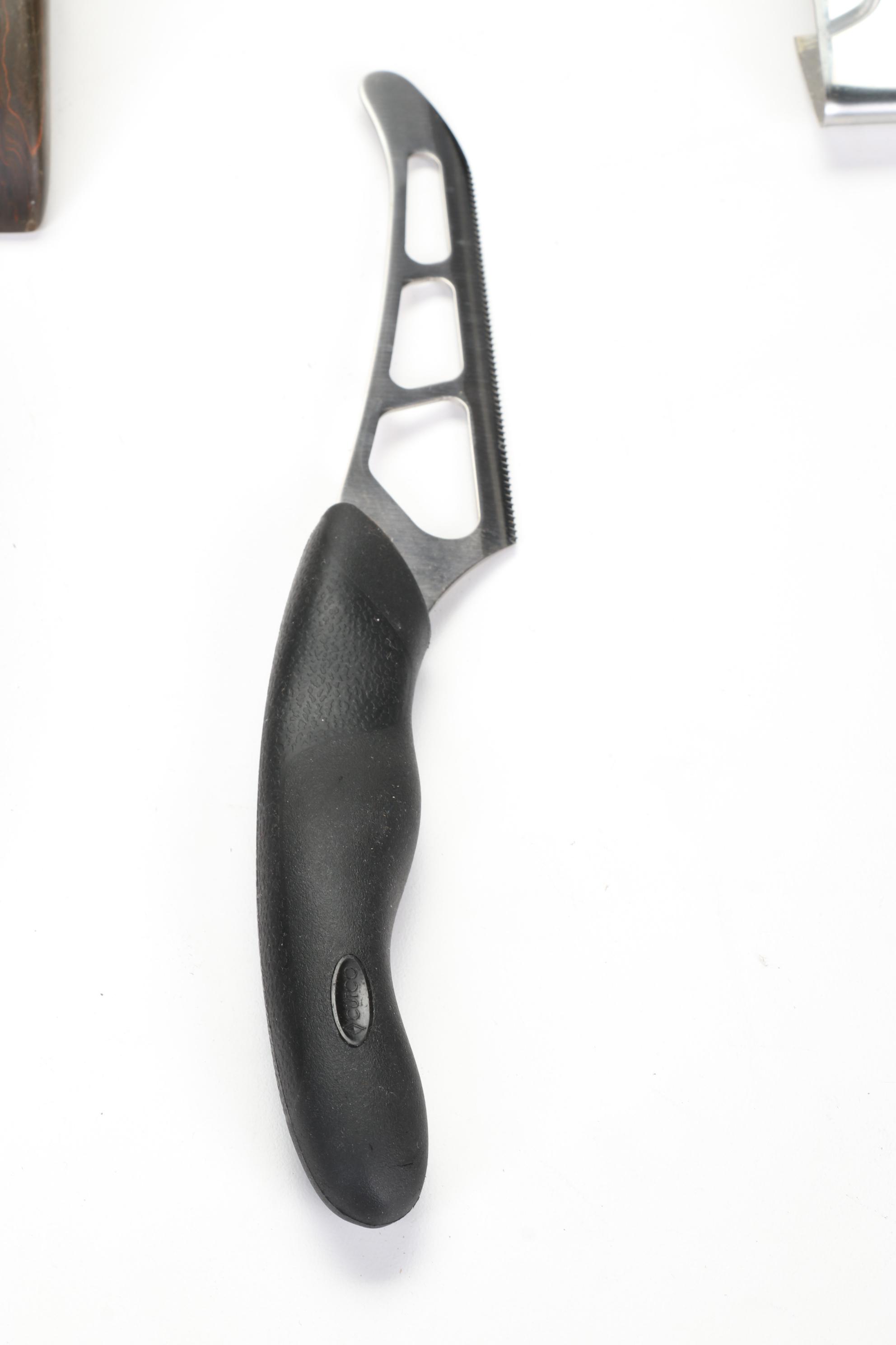 Cutco Cutlery with Block, Serving Utensils, and Other Kitchen Accessories