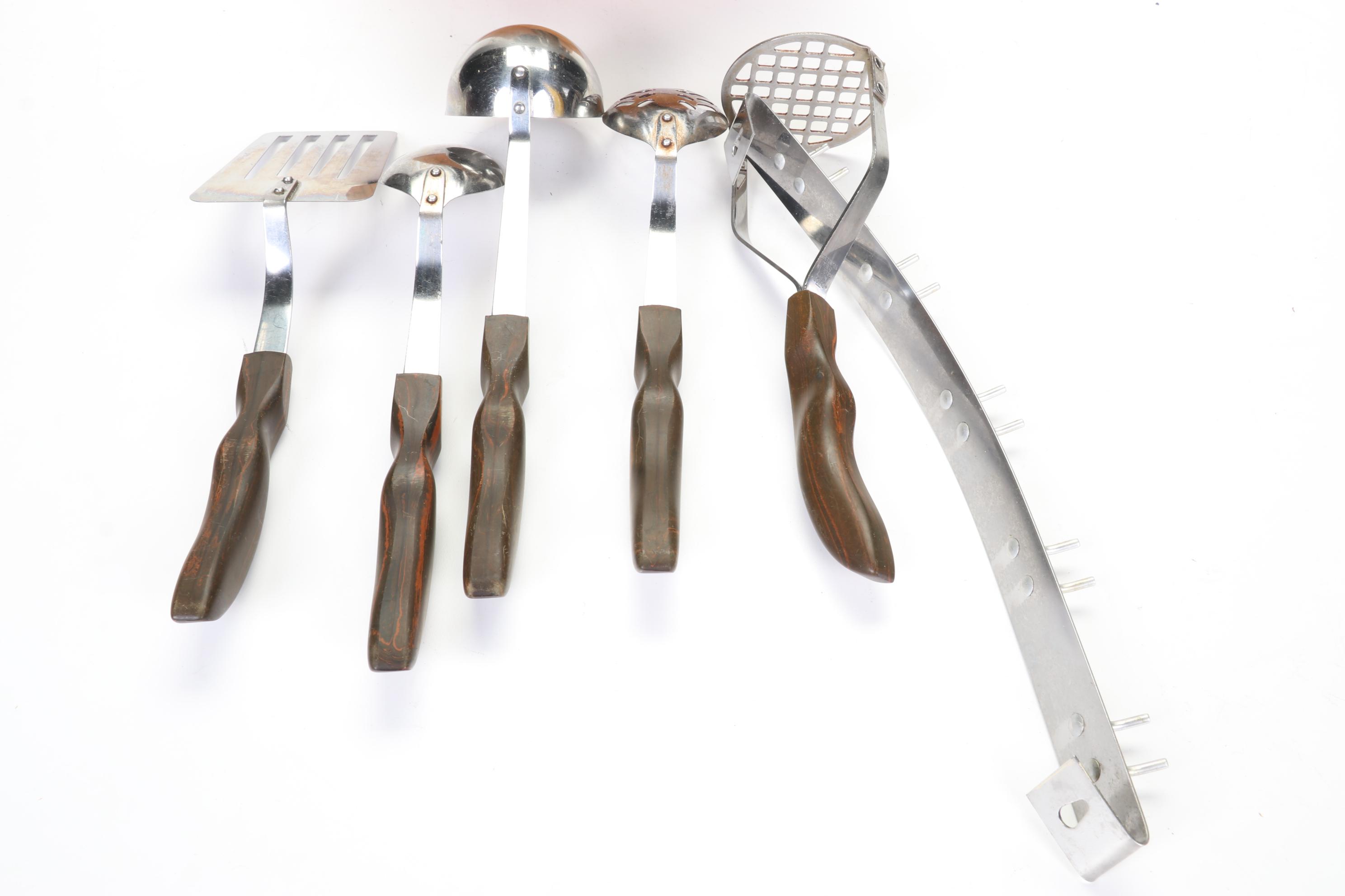 Cutco Cutlery with Block, Serving Utensils, and Other Kitchen Accessories