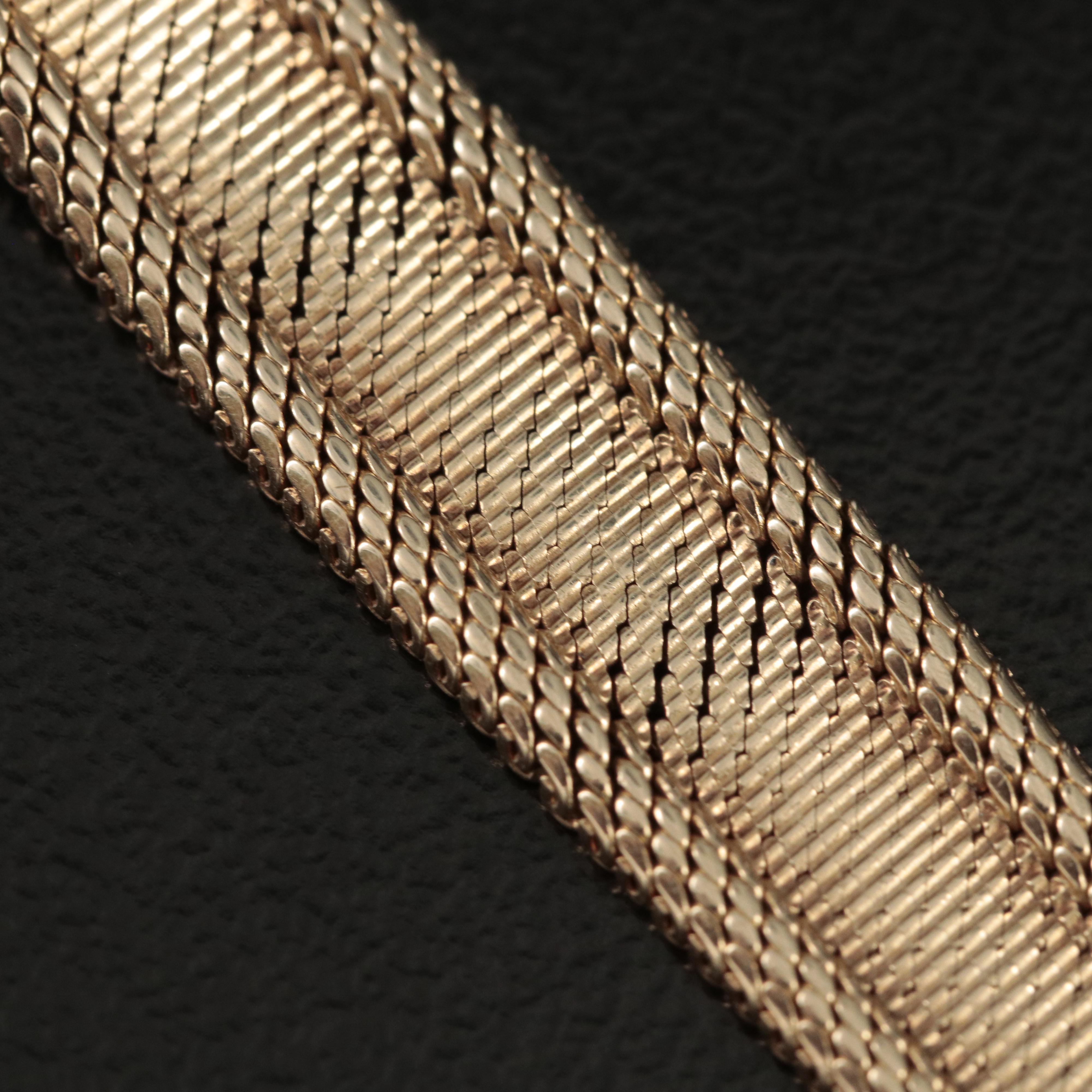 Vintage Rolex 14K and Diamond Watch