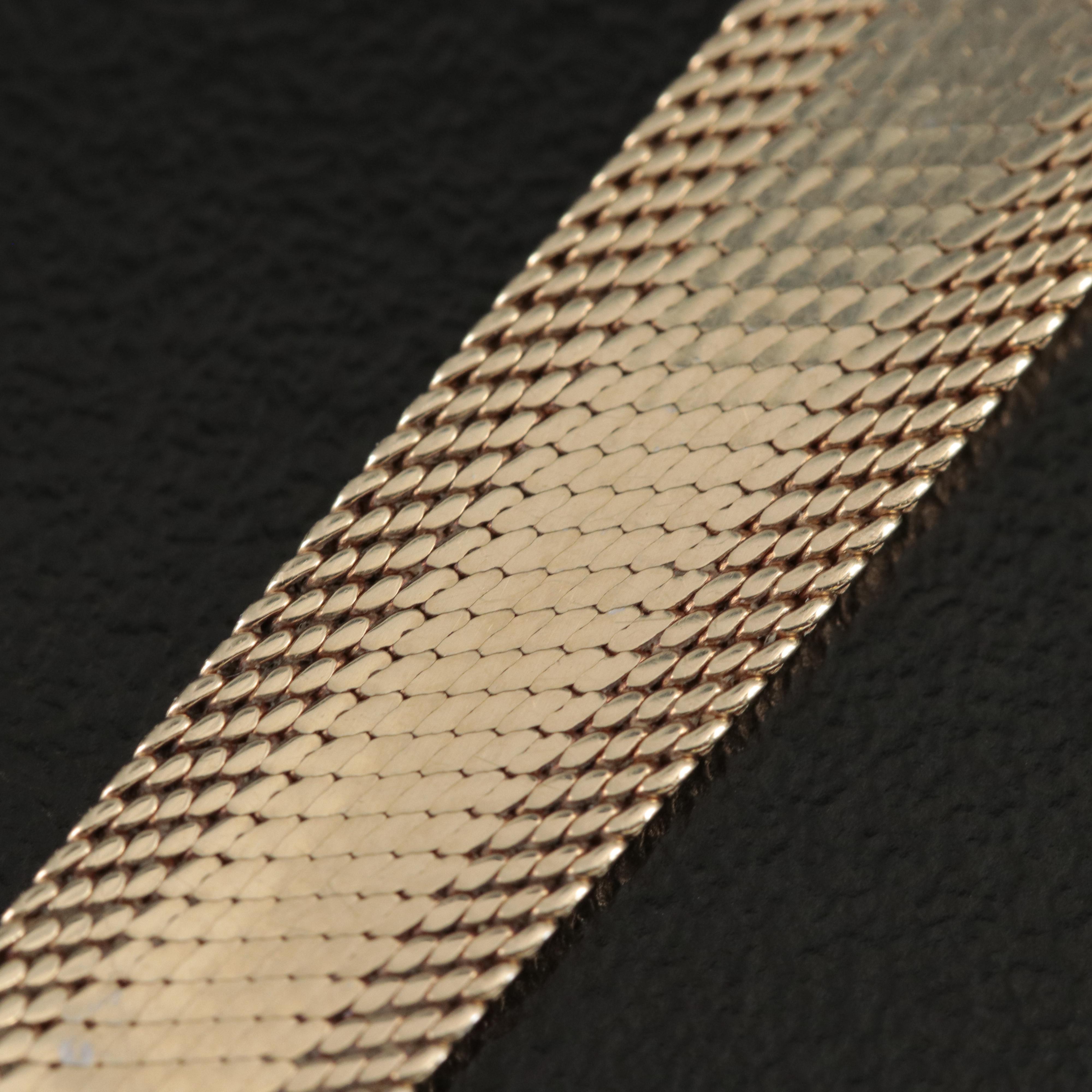 Vintage Rolex 14K and Diamond Watch