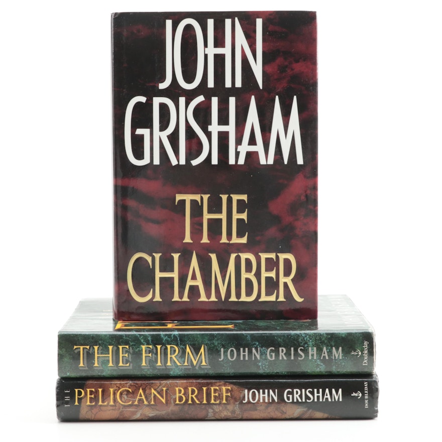 Signed First Edition "The Chamber" and More by John Grisham