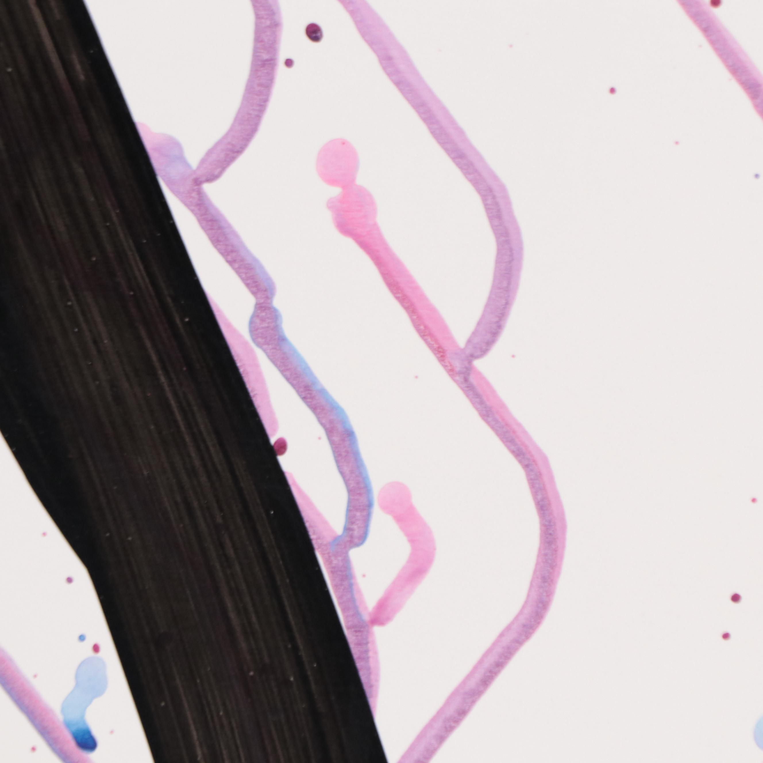 Peter Keil Abstract Portrait Acrylic Painting