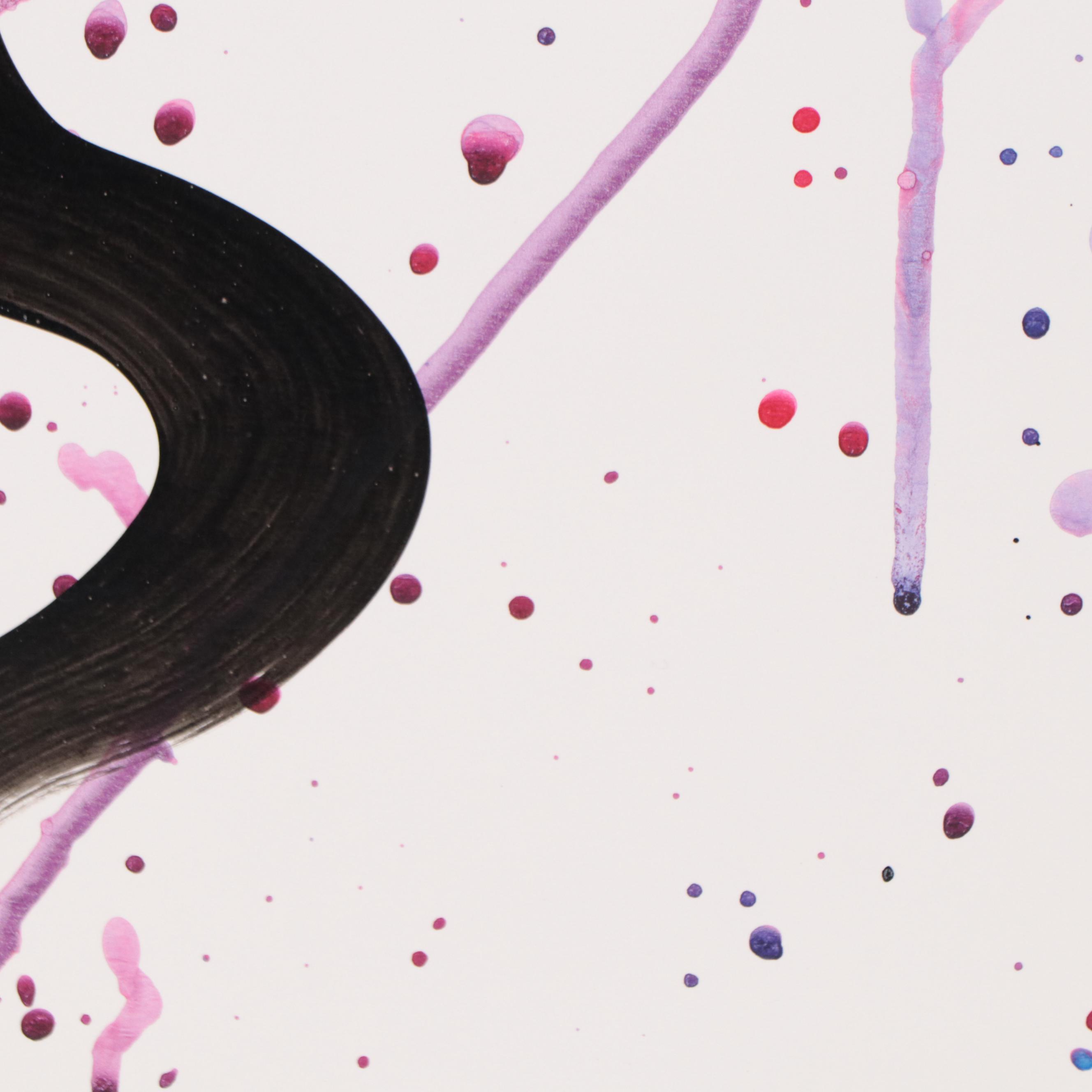 Peter Keil Abstract Portrait Acrylic Painting