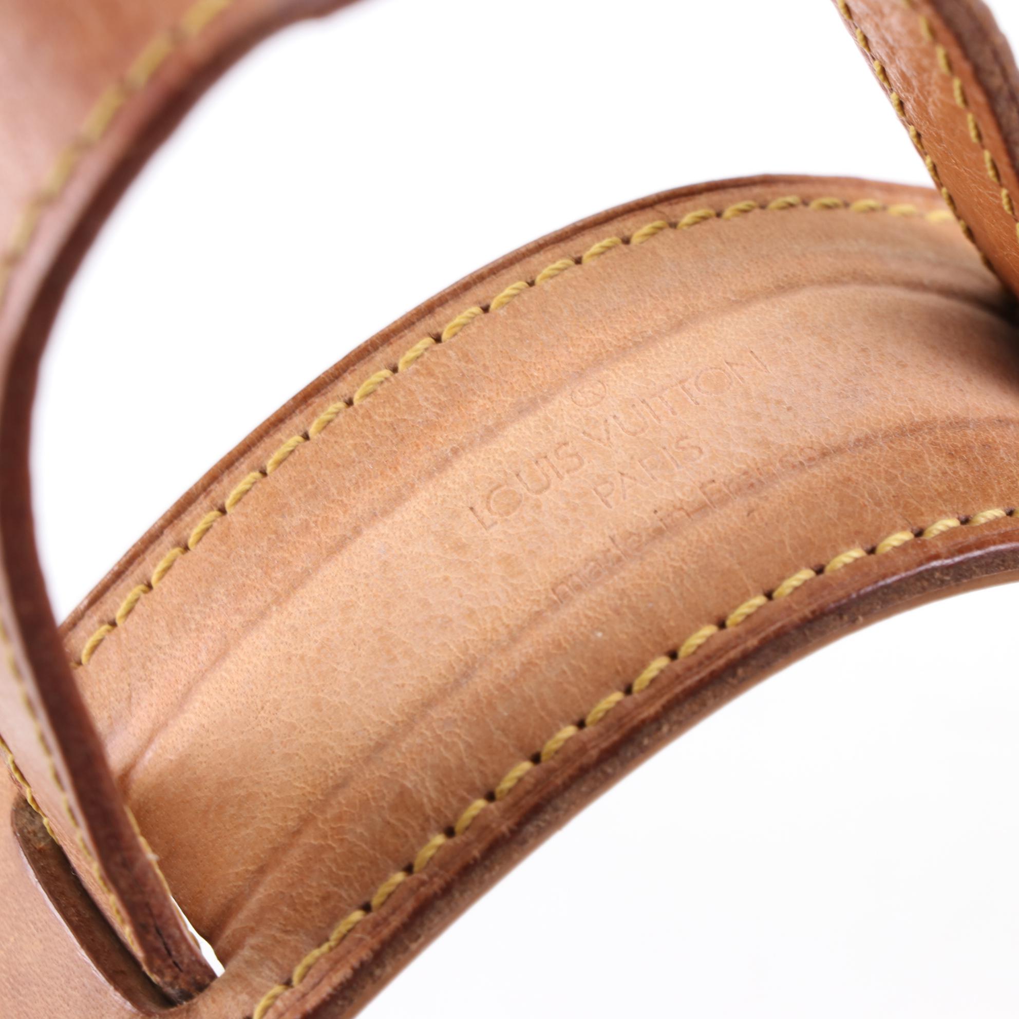 Louis Vuitton Saumur 30 Crossbody Bag in Monogram Canvas and Vachetta Leather