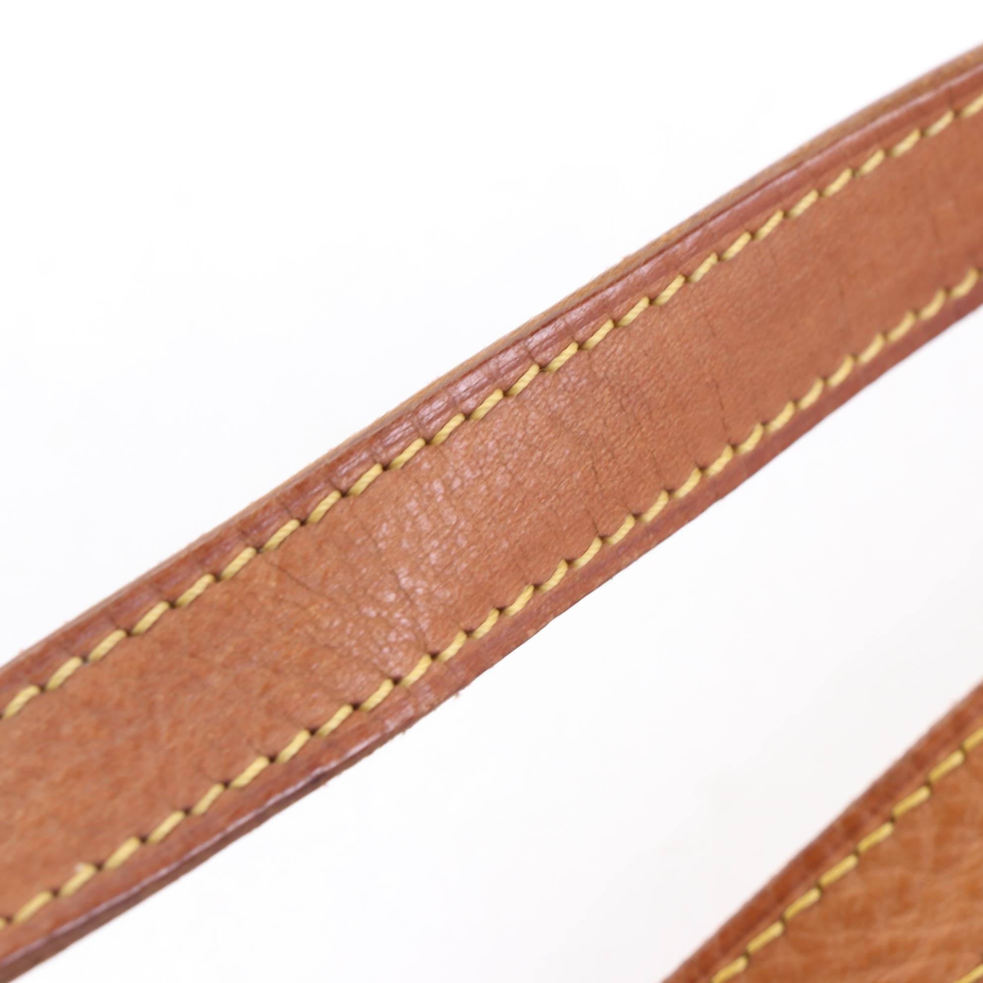 Louis Vuitton Saumur 30 Crossbody Bag in Monogram Canvas and Vachetta Leather