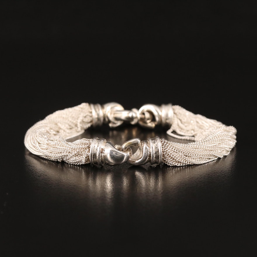 Sterling Multi Strand Bracelet