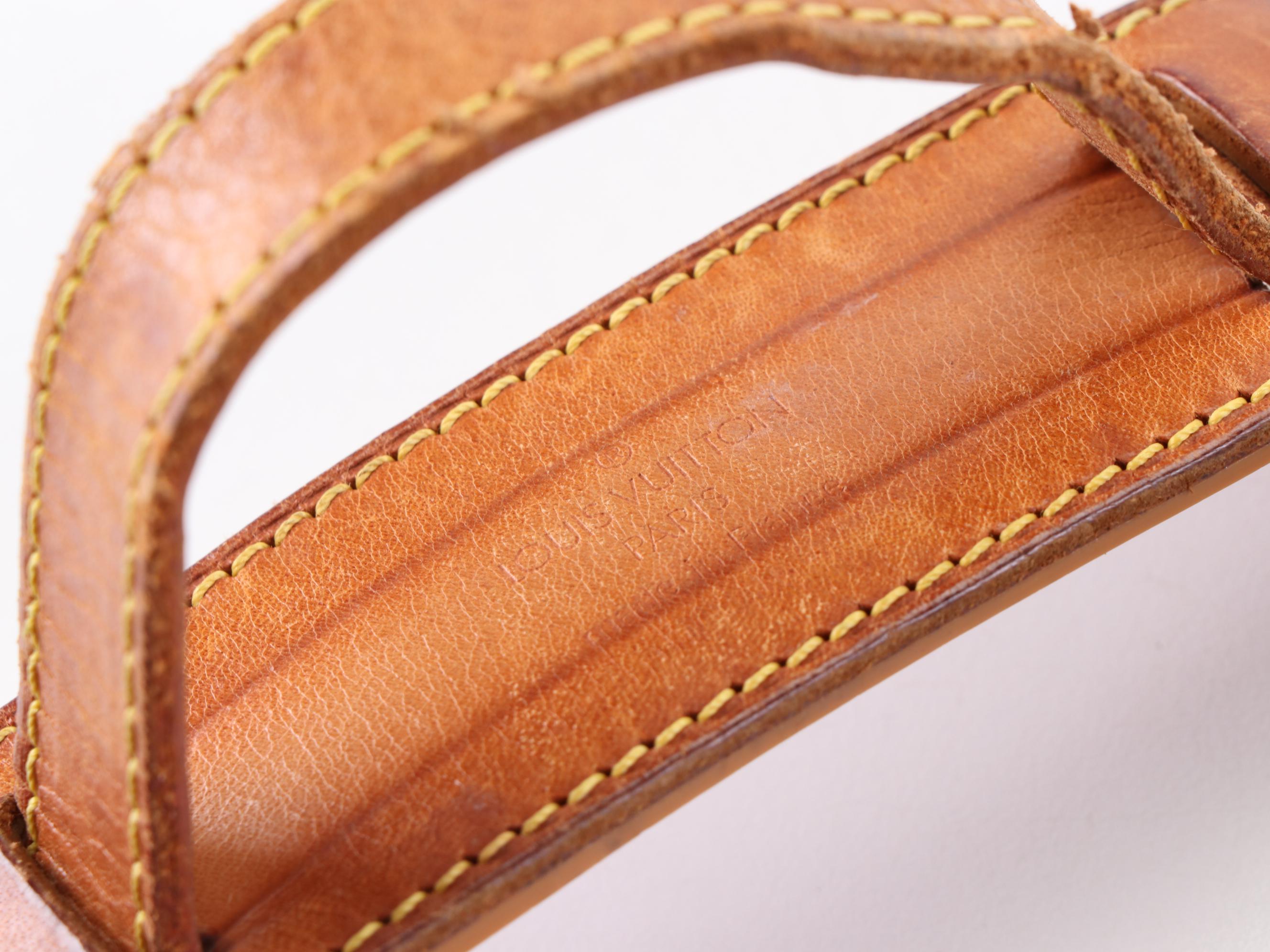 Louis Vuitton Saumur 30 Crossbody Bag in Monogram Canvas and Vachetta Leather