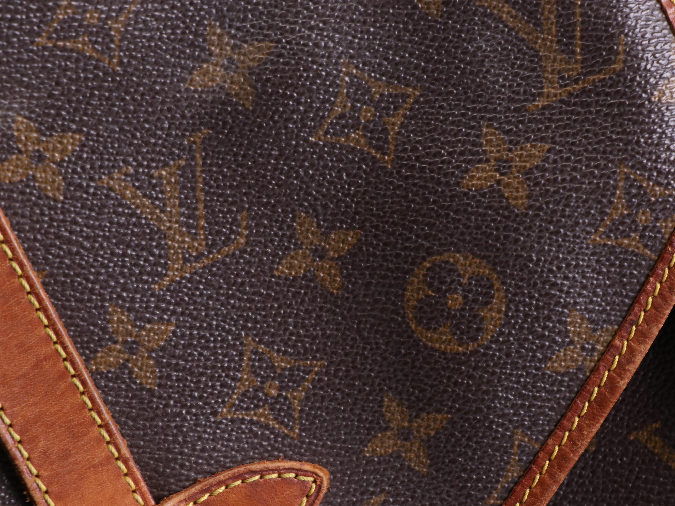 Louis Vuitton Saumur 30 Crossbody Bag in Monogram Canvas and Vachetta Leather