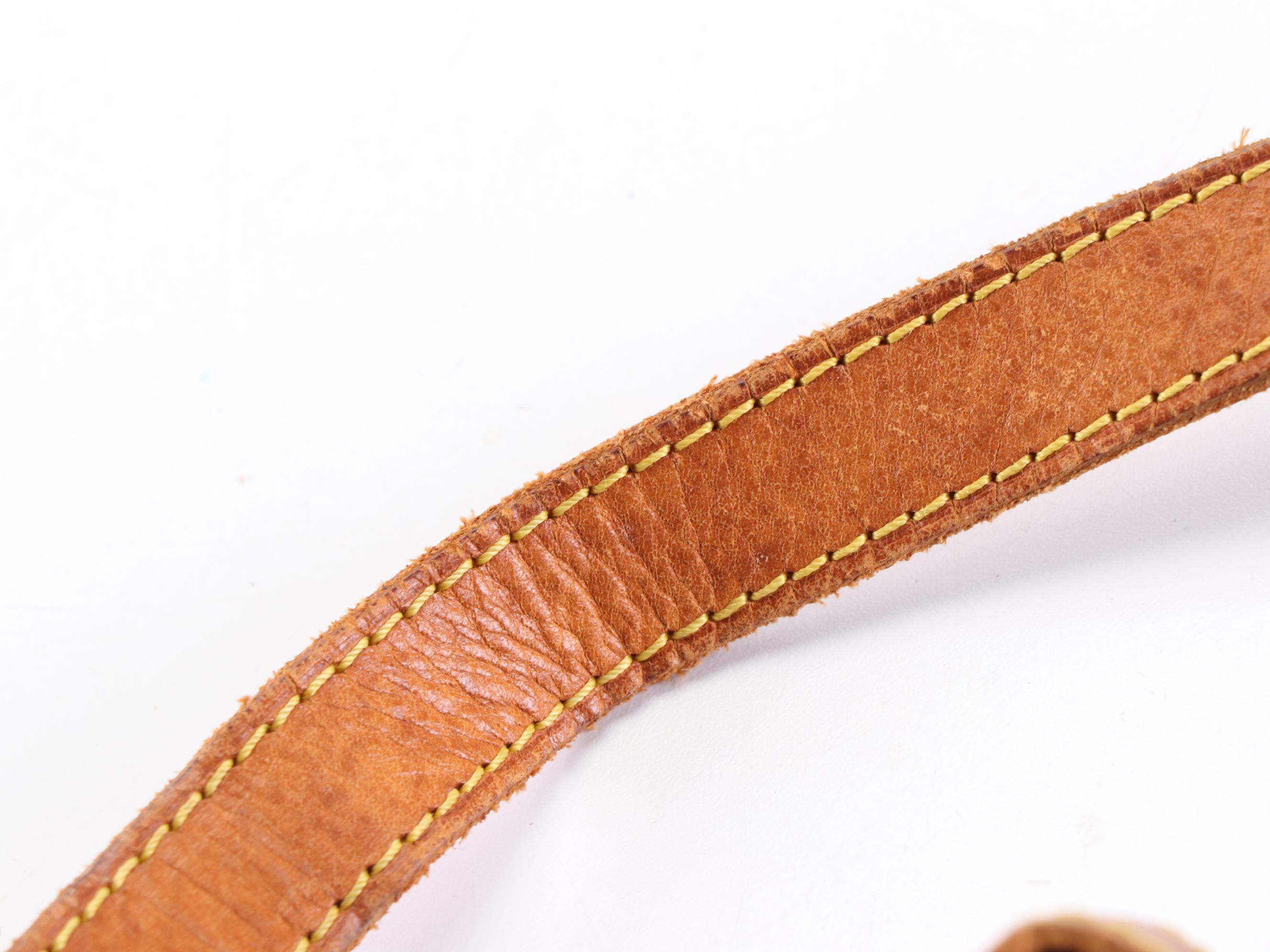 Louis Vuitton Saumur 30 Crossbody Bag in Monogram Canvas and Vachetta Leather