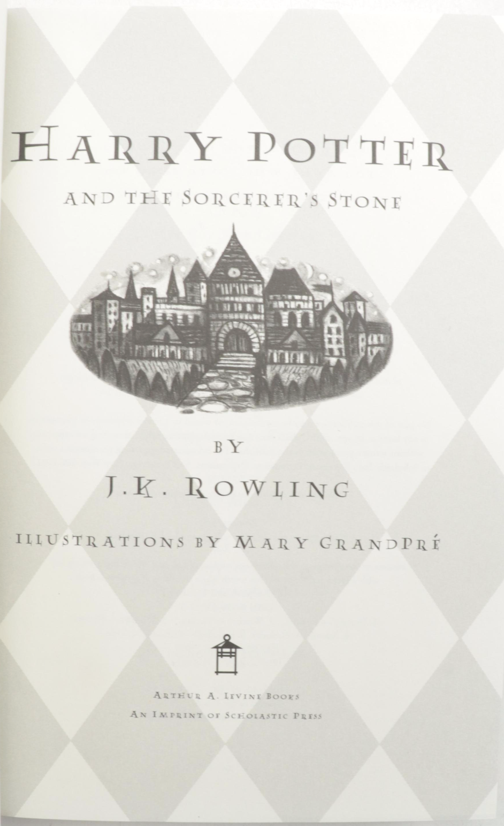 First American Edition "Harry Potter" Complete Series with "The Cursed Child"