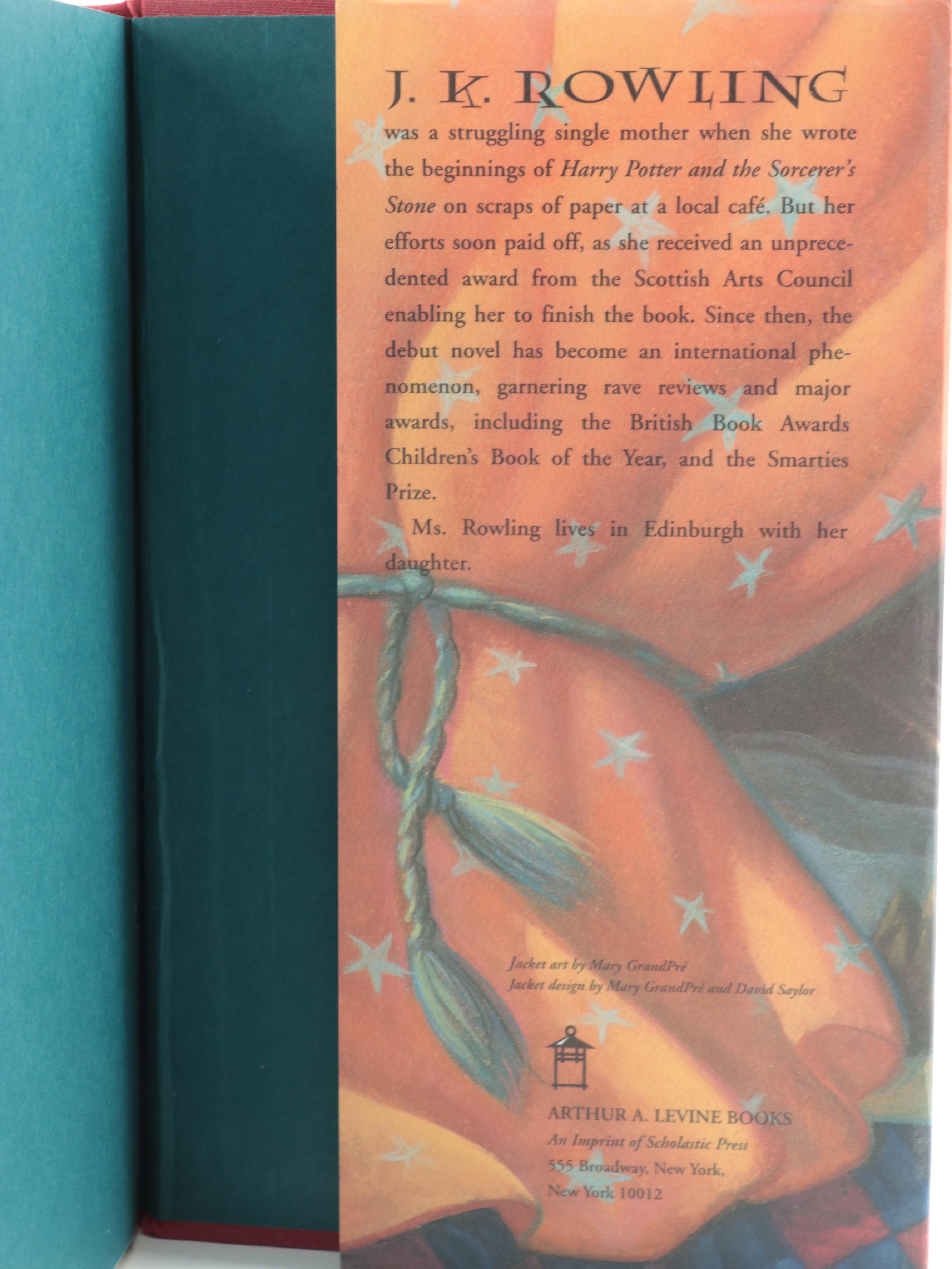 First American Edition "Harry Potter" Complete Series with "The Cursed Child"